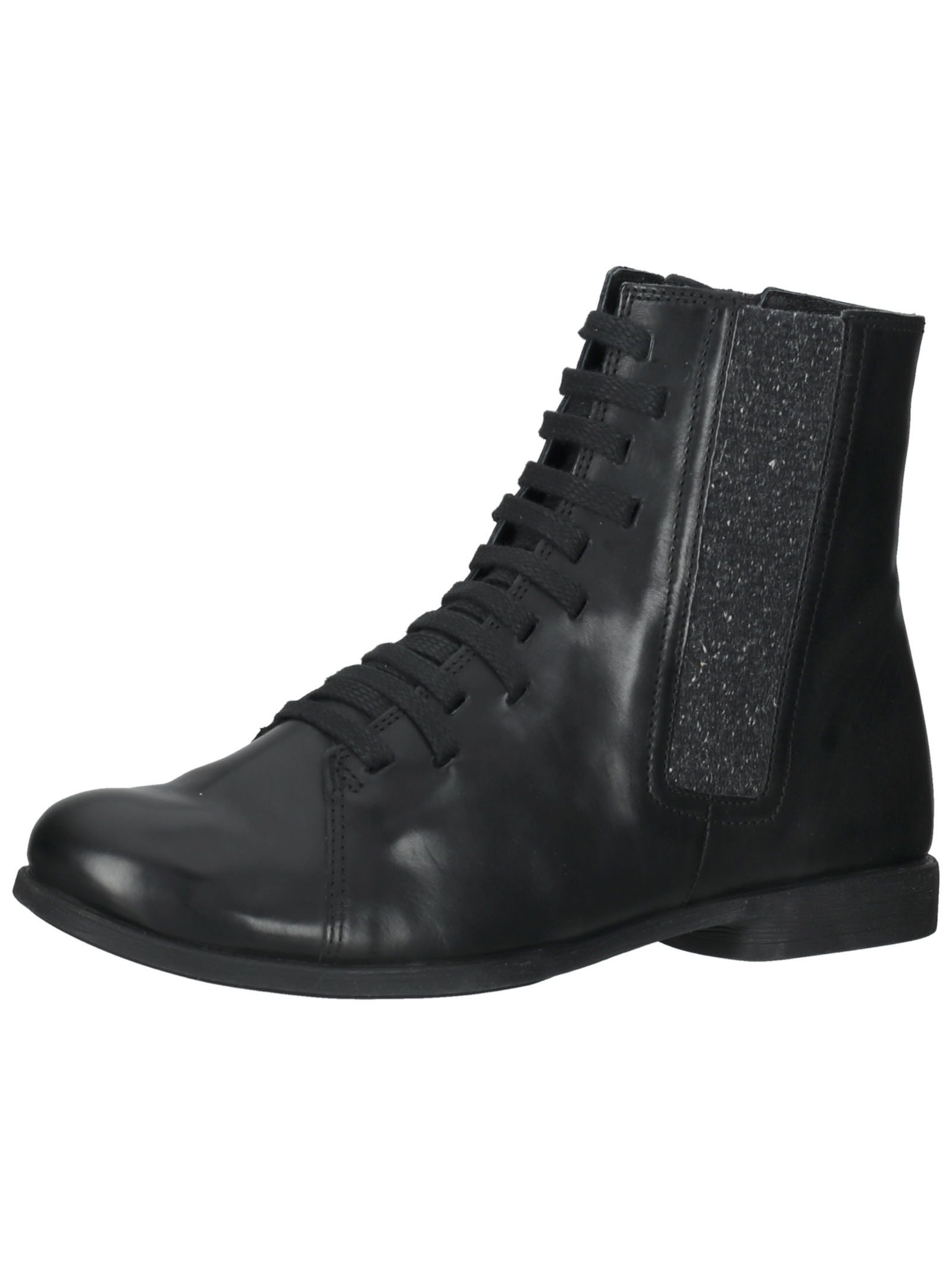 Think! Think! Stiefelette Glattleder Schnürstiefelette