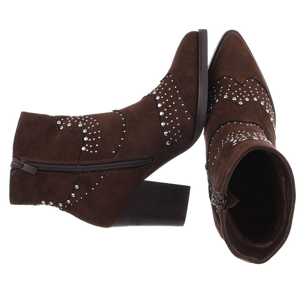 Ital-Design Damen Cowboyboots Western Westernstiefelette (88489491) günstig online kaufen