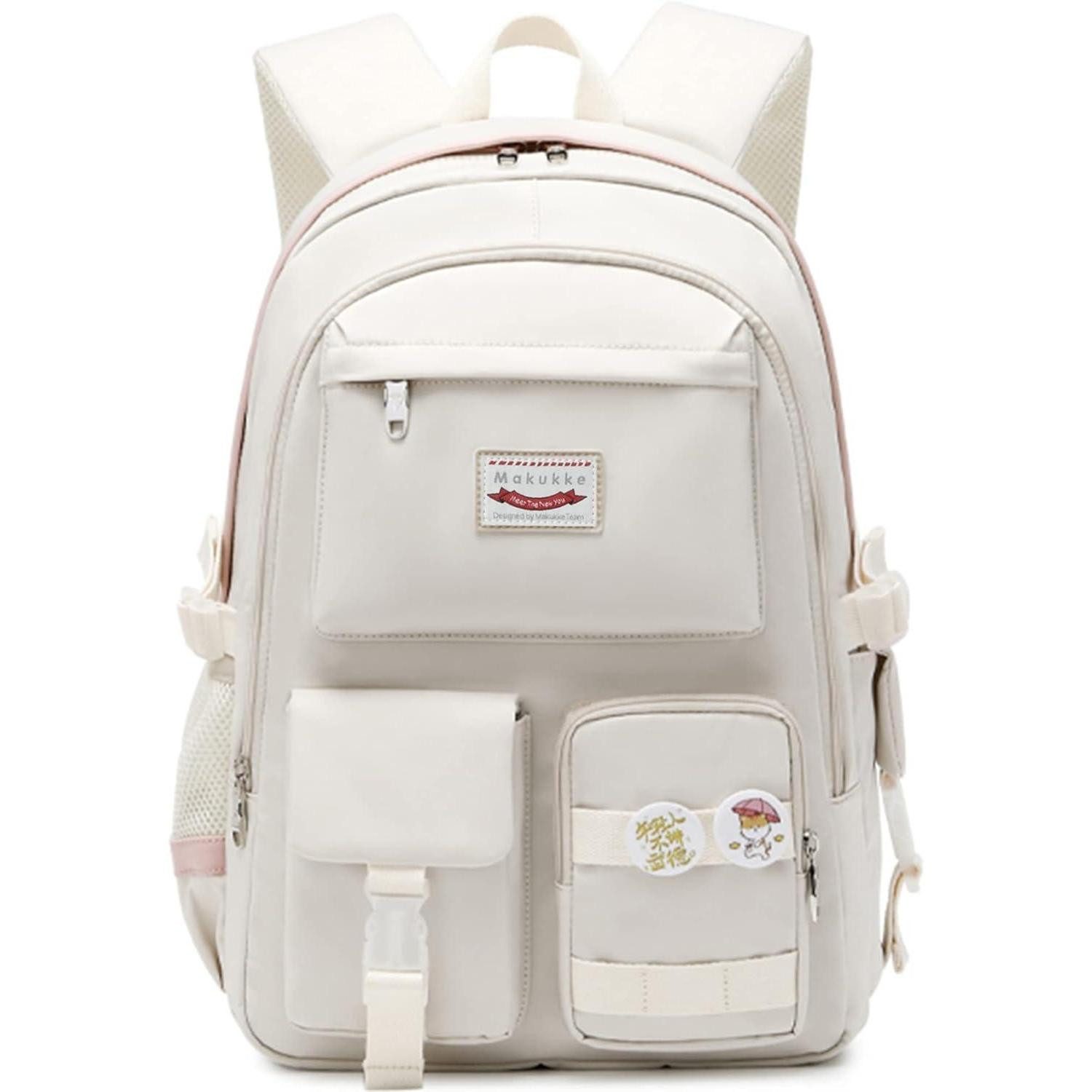 LuxusKollektion Schulrucksack Damen Schulrucksack Mädchen Cute Anime Bookbag Teenager Daypack
