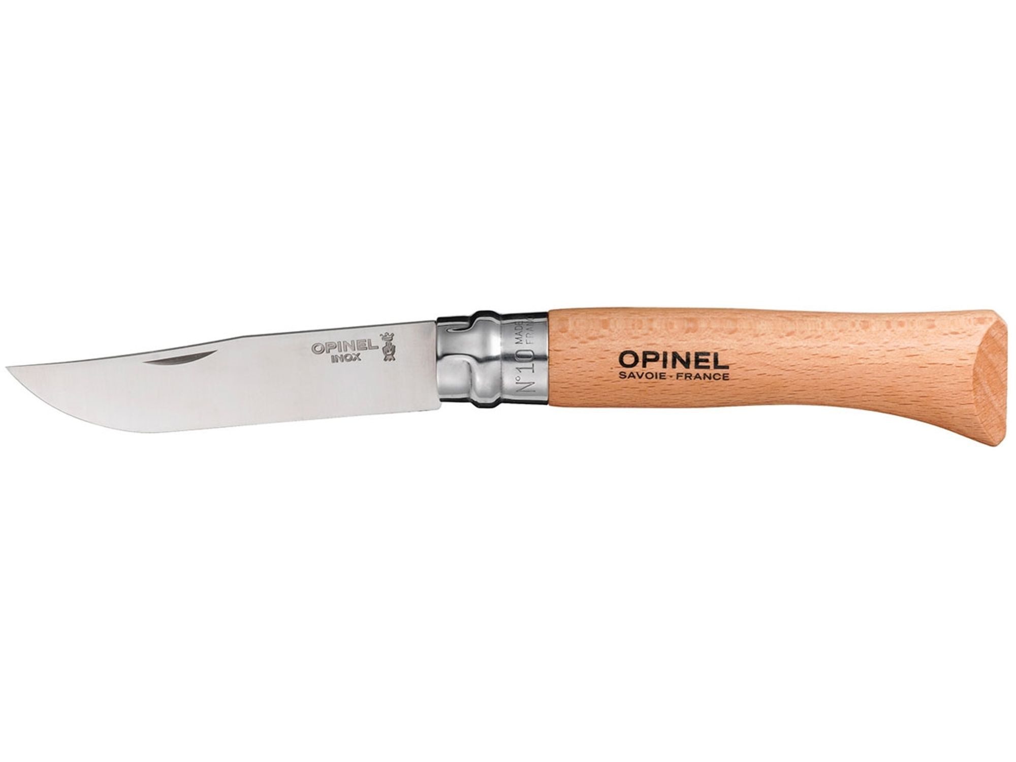 Opinel Taschenmesser Opinel Messer, Größe 10, rostfrei