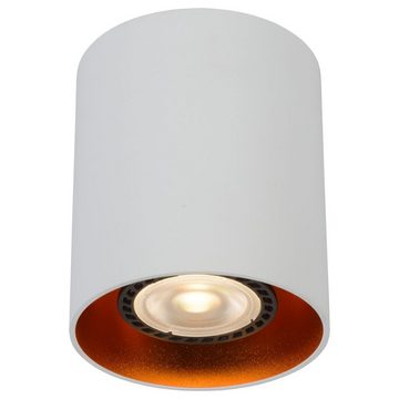 click-licht Deckenspot Spot Bido in Weiß GU10 rund, Farbe: Weiß, Leuchtmittel enthalten: Nein, warmweiss, Deckenstrahler, Deckenspot, Aufbaustrahler