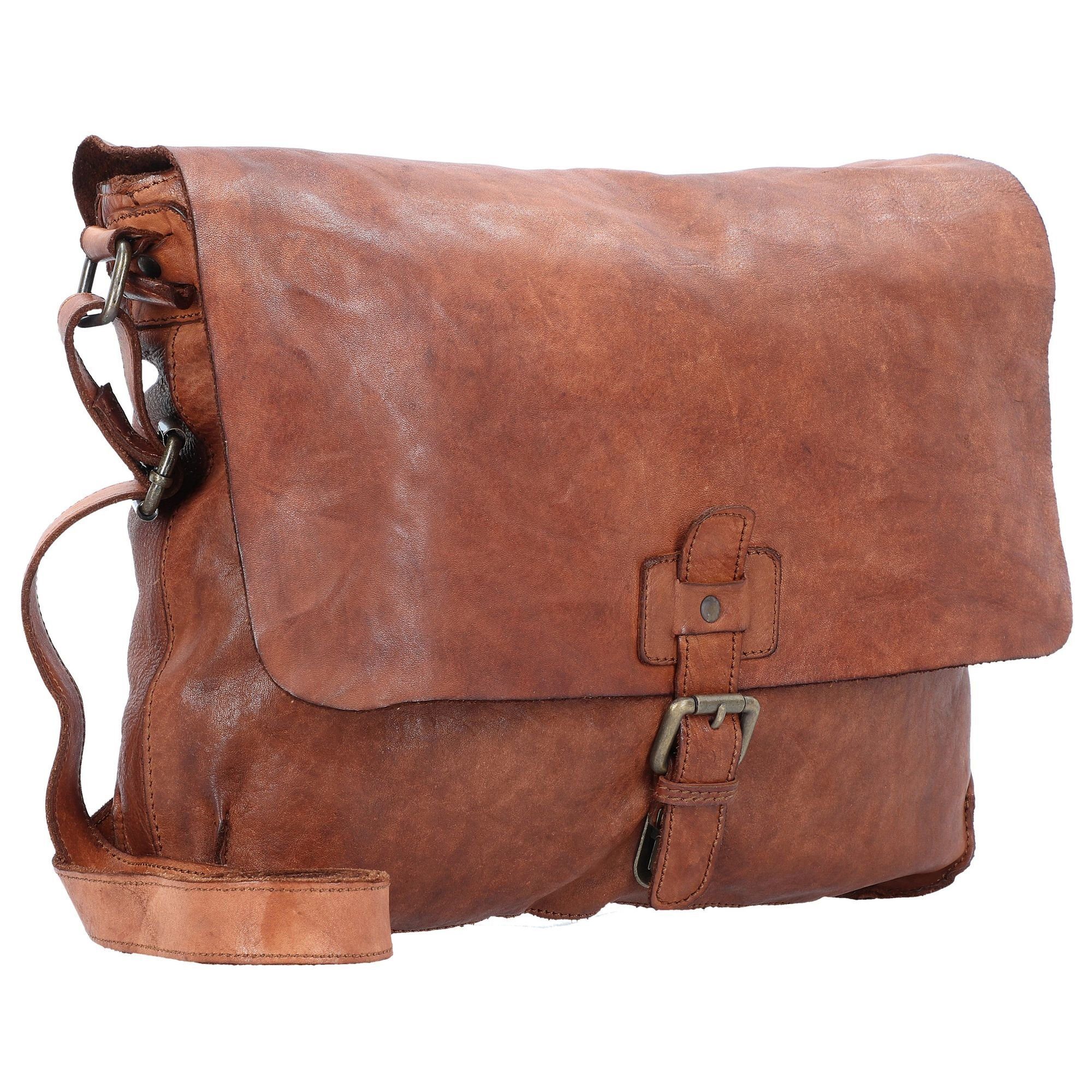 Harold's Messenger Bag Submarine, Leder
