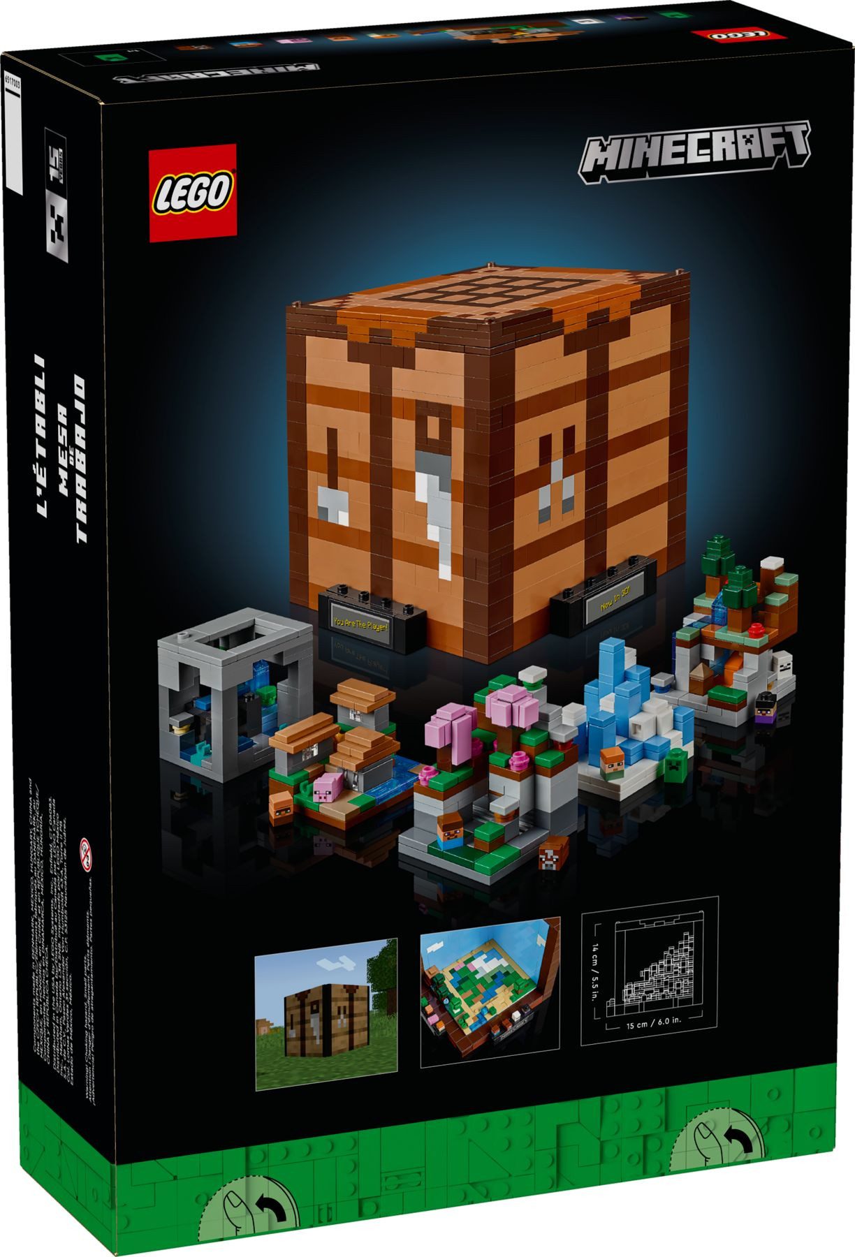 LEGO® LEGO® Minecraft 21265 Die Werkbank Konstruktionsspielsteine günstig online kaufen