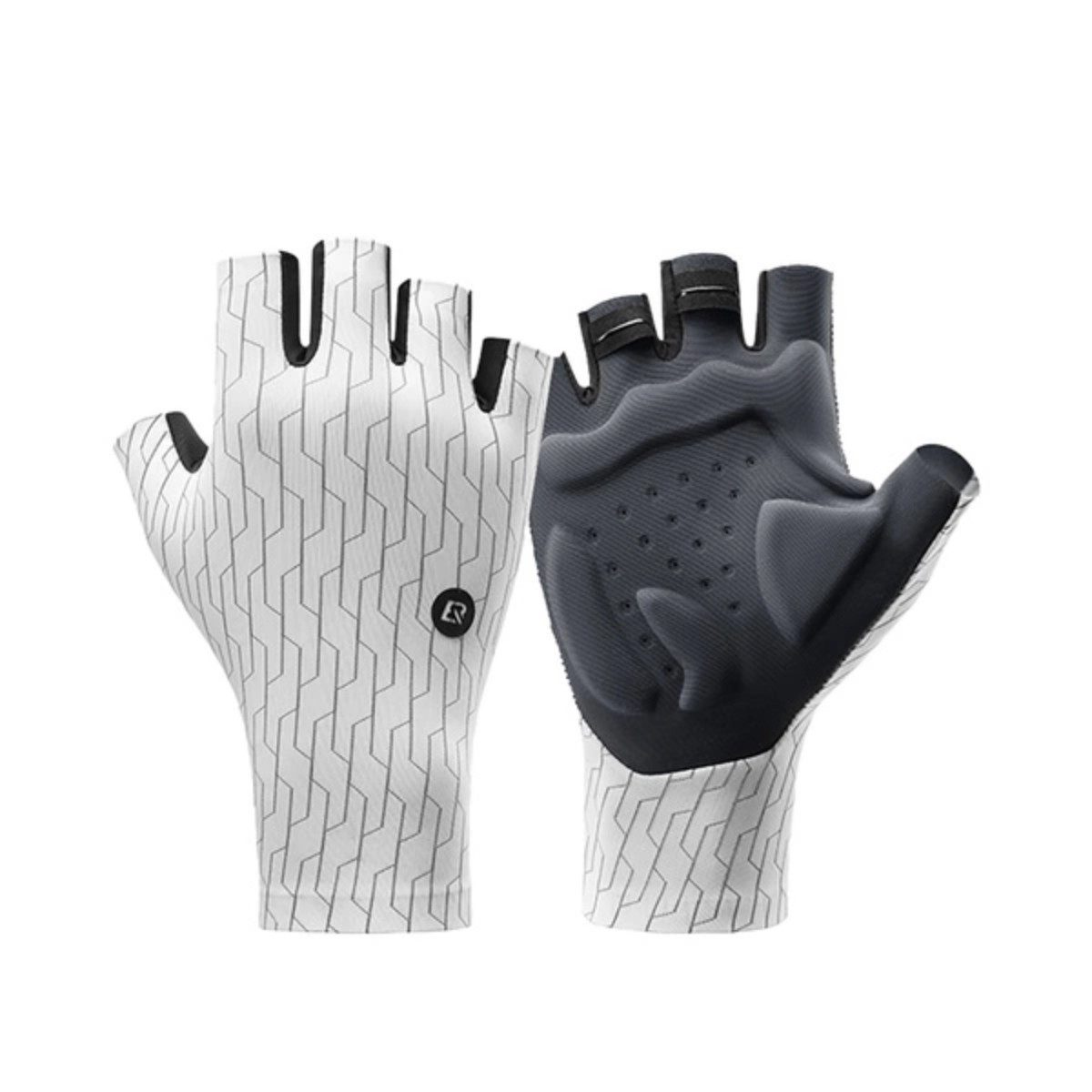 ROCKBROS Fahrradhandschuhe Rockbros Rennradhandschuhe - Schwarz/ Weiß günstig online kaufen
