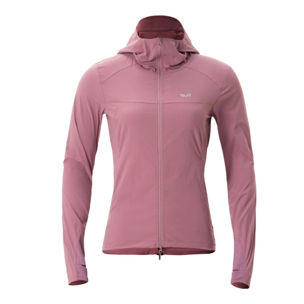 ROCKBROS Fahrradjacke Radjacke Windjacke Laufjacke (Spar-Set, 1-St., 61, 5 cm leicht) Netzrücken, Daumenlöcher, Reflexe, 2-Wege-Reißverschluss
