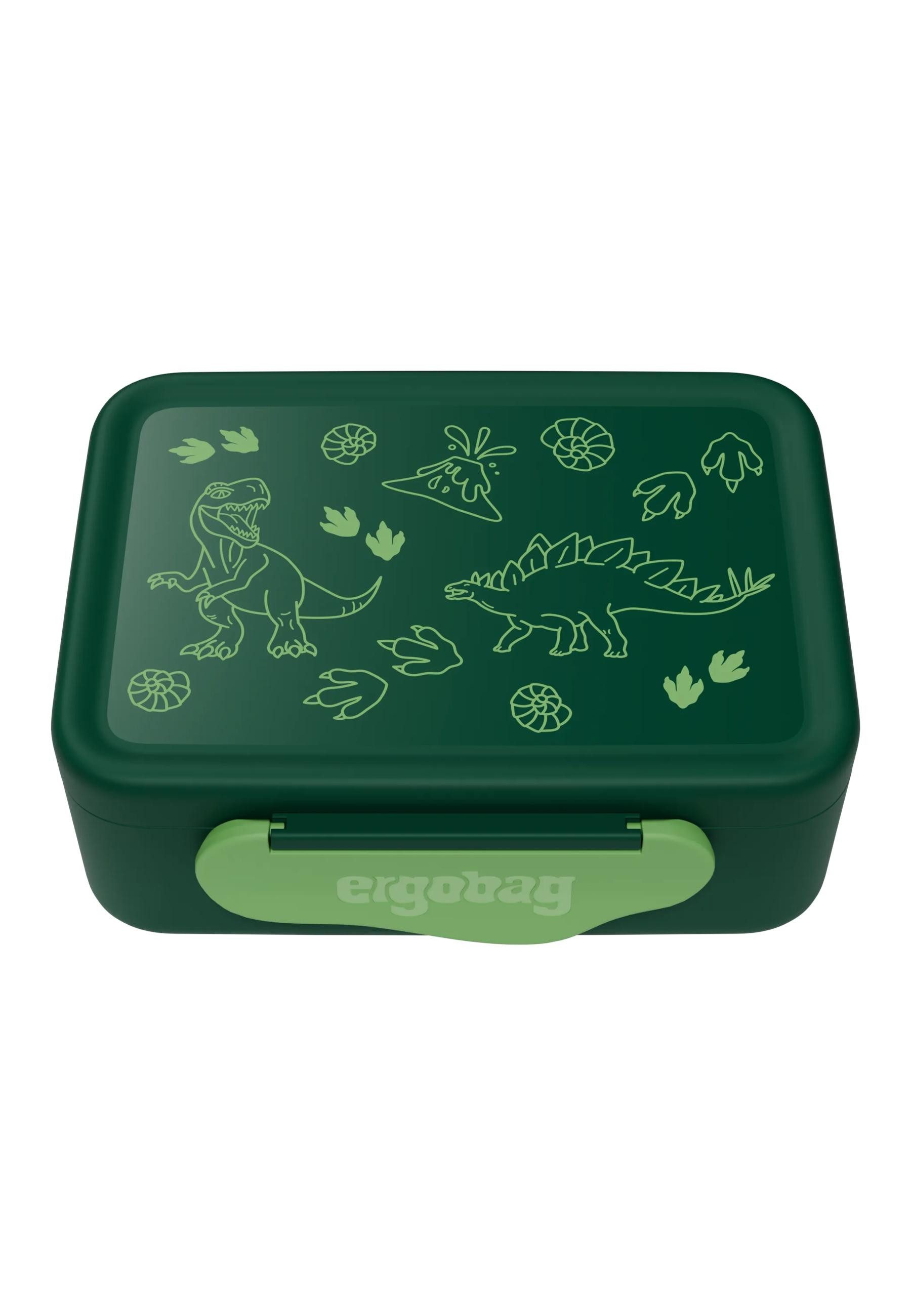 ergobag Lunchbox Brotdose, Kunststoff, (Brotdose, 1-tlg., 1x Brotdose), spülmaschinengeeignet bis 45 Grad, Handwäsche empfohlen