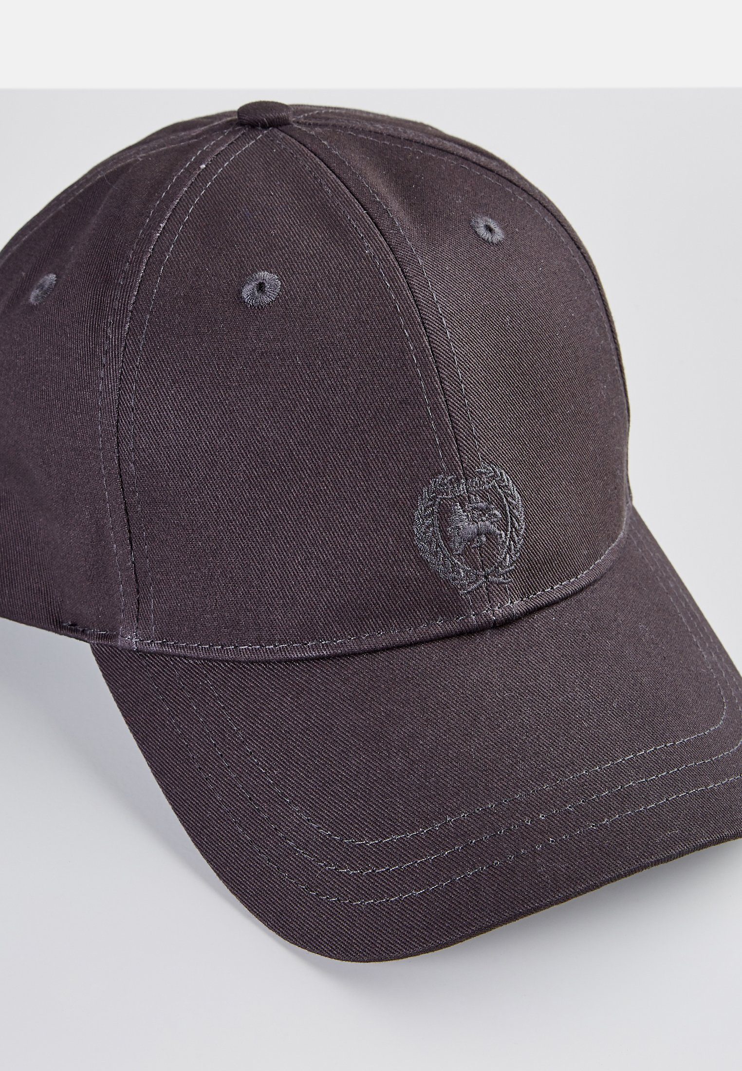 DARK Logo mit Base LERROS Baseball Cap Cap LERROS ANTHRACITE