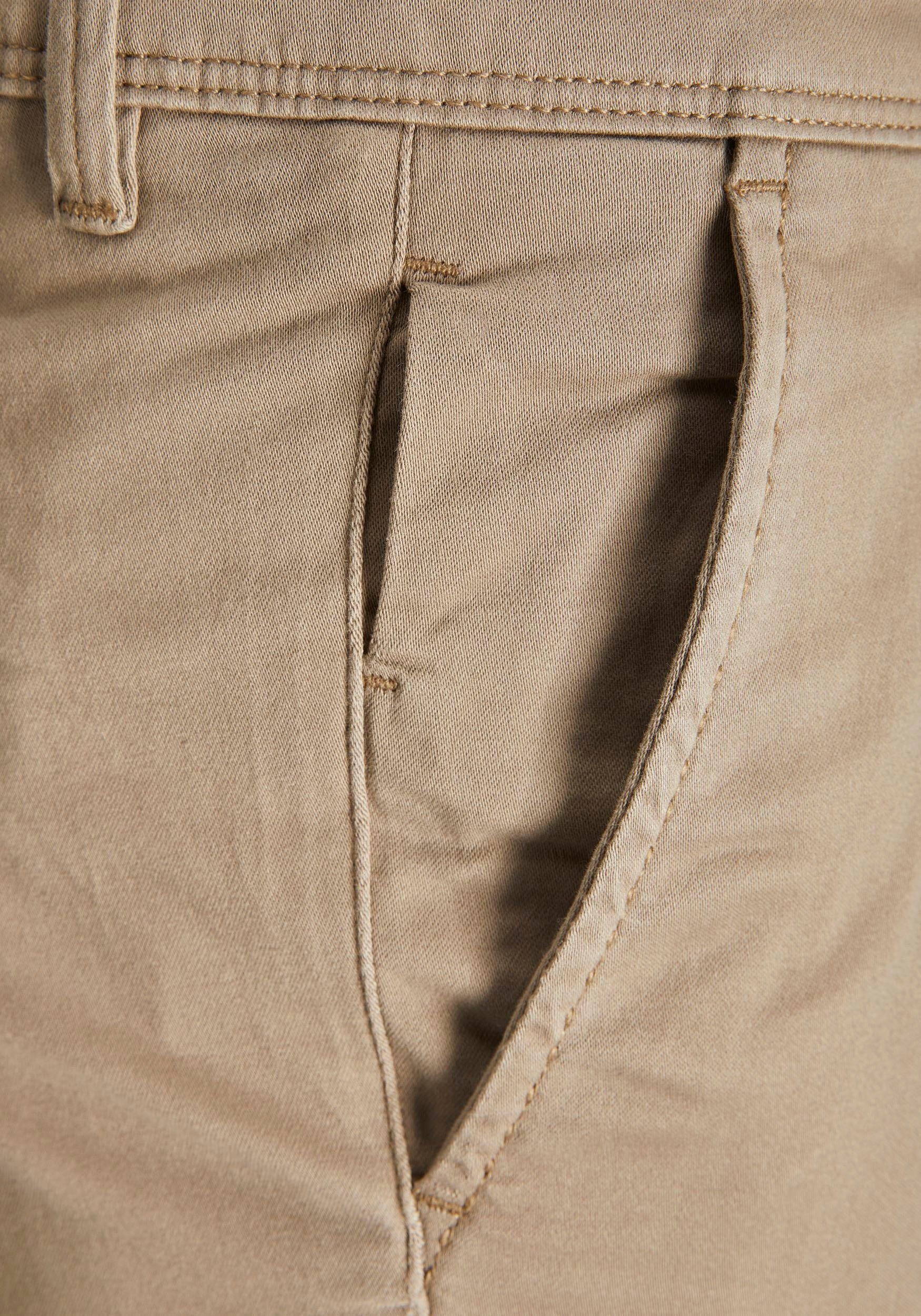 Jack & Jones Junior Chinos JPSTMARCO bequem, elastisch, pflegeleicht unifarben, modisch, slim fit, Web