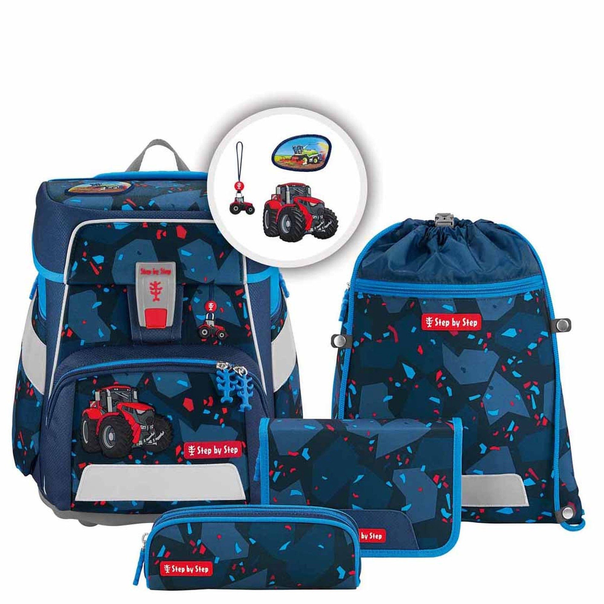 Schulranzen Space - Schulranzen Set 5tlg. (Tractor Freddy)