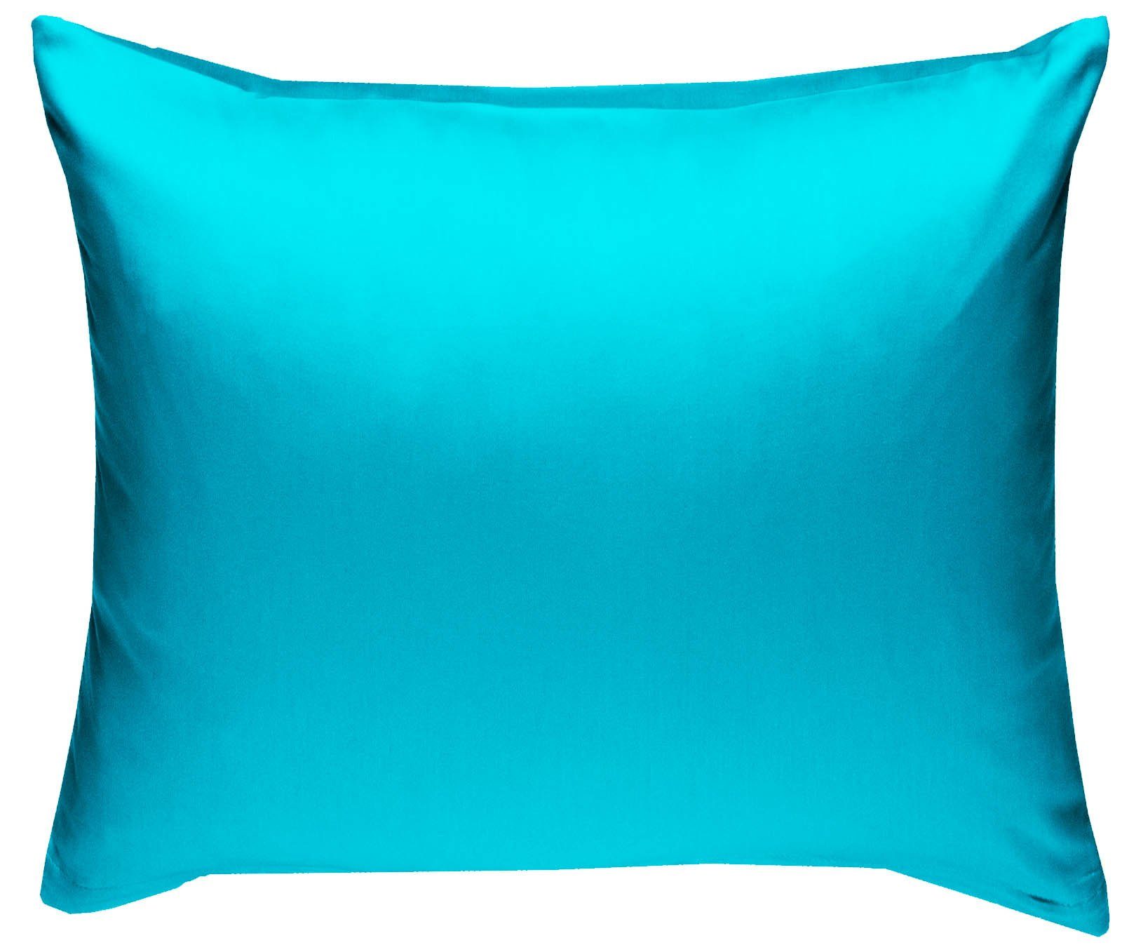 BETTWAESCHE-MIT-STIL Kissenbezug Mako Satin Kissenbezug uni einfarbig, (1 S günstig online kaufen