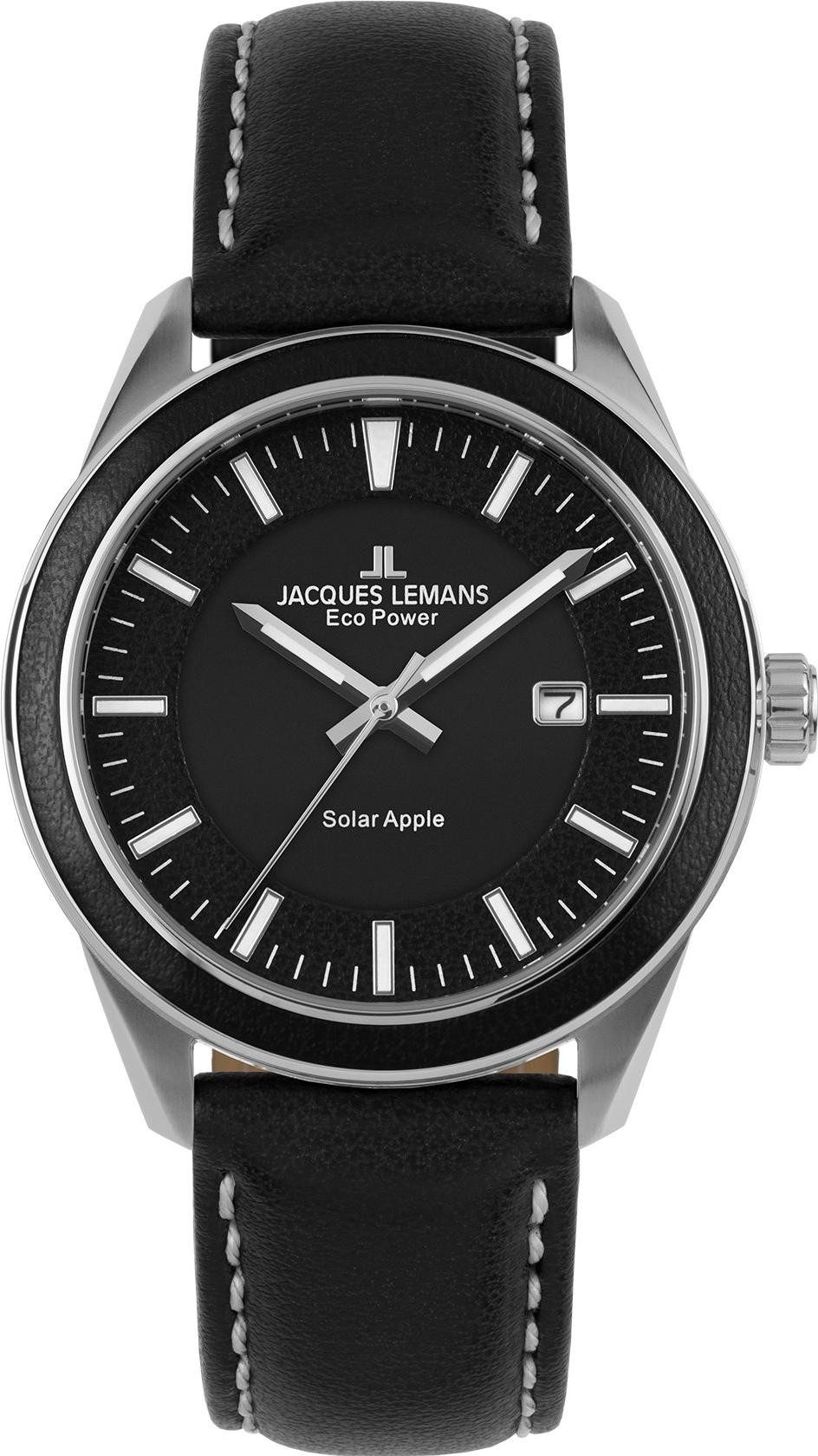 Jacques Lemans Quarzuhr Eco Power Herrenarmbanduhr