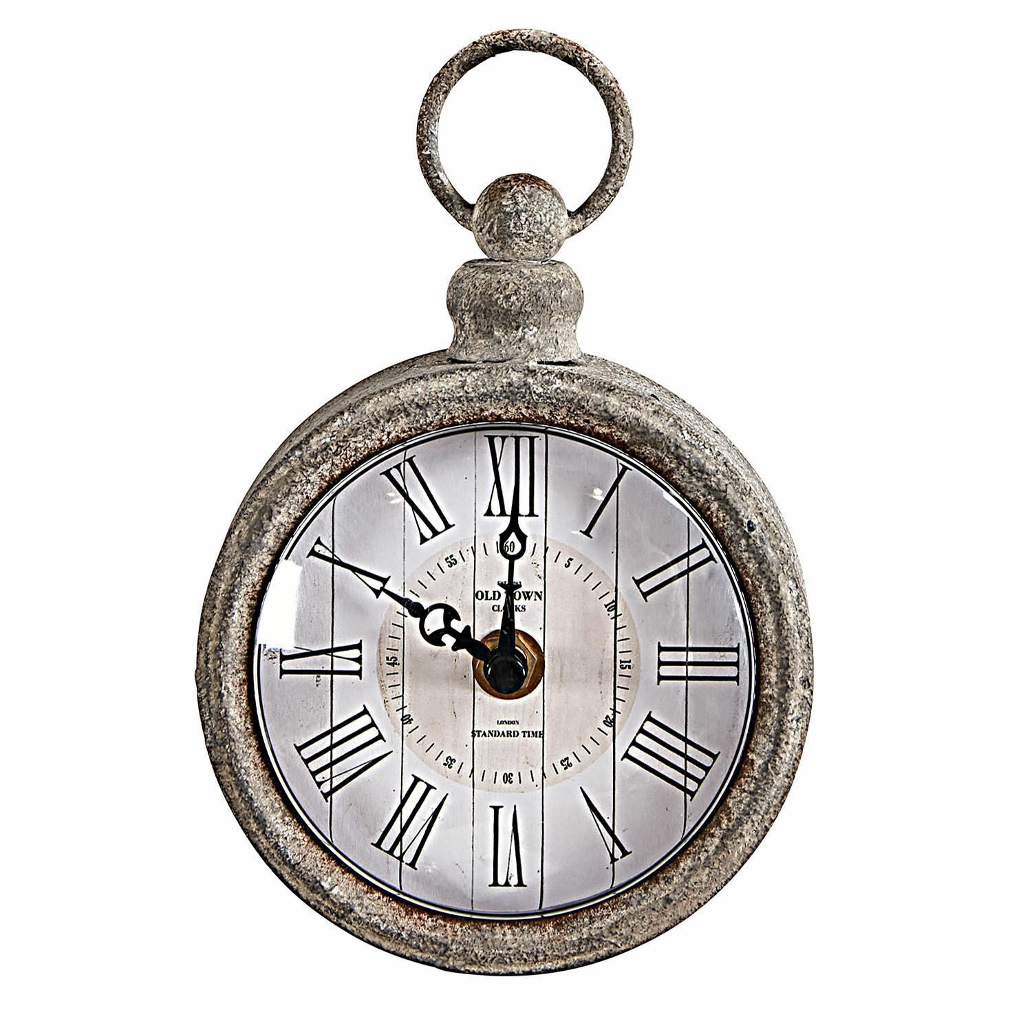 Mirabeau Wanduhr Uhr Vivacique antikgrau