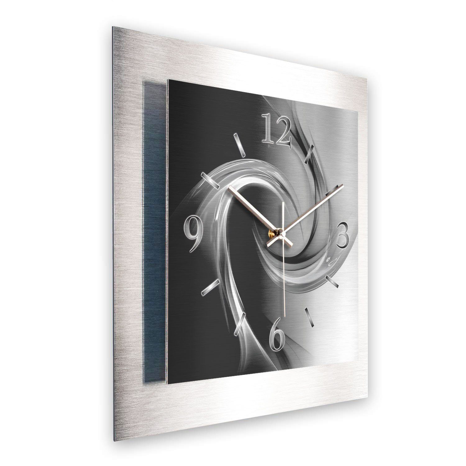 Kreative Feder Wanduhr 3D Designer-Wanduhr „Abstrakt günstig online kaufen