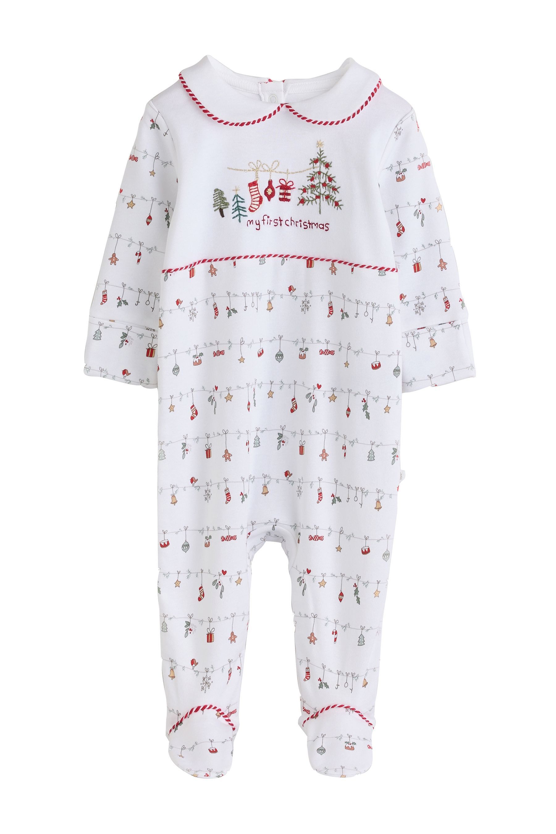 Schlafoverall Baby Schlafanzug, My First Christmas
