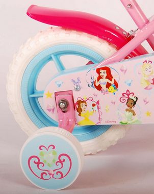 Volare Kinderfahrrad Kinderfahrrad Disney Princess für Mädchen 10 Zoll Kinderrad in Rosa