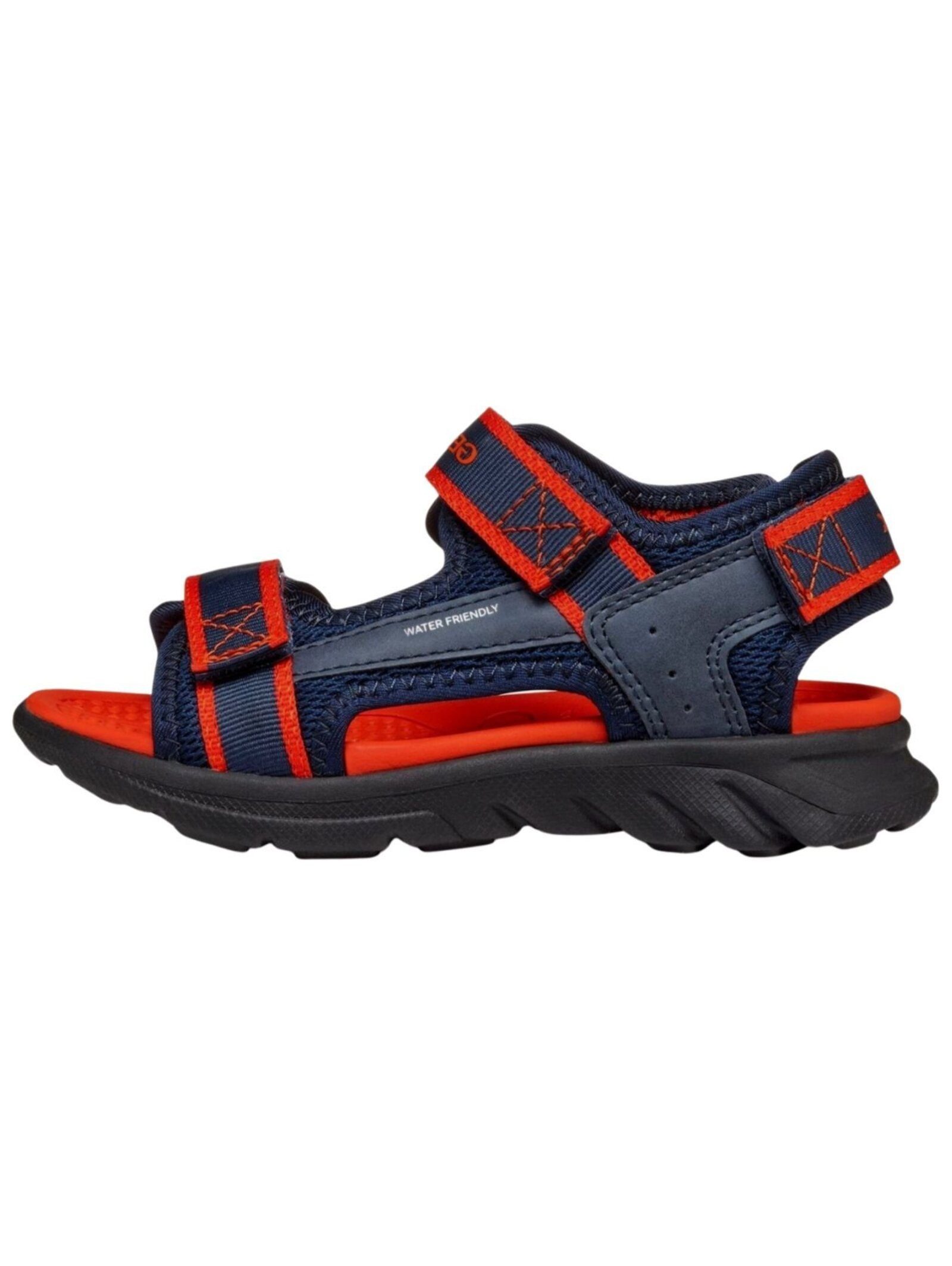 Geox Sandalen Lederimitat/Mesh Riemchensandale günstig online kaufen