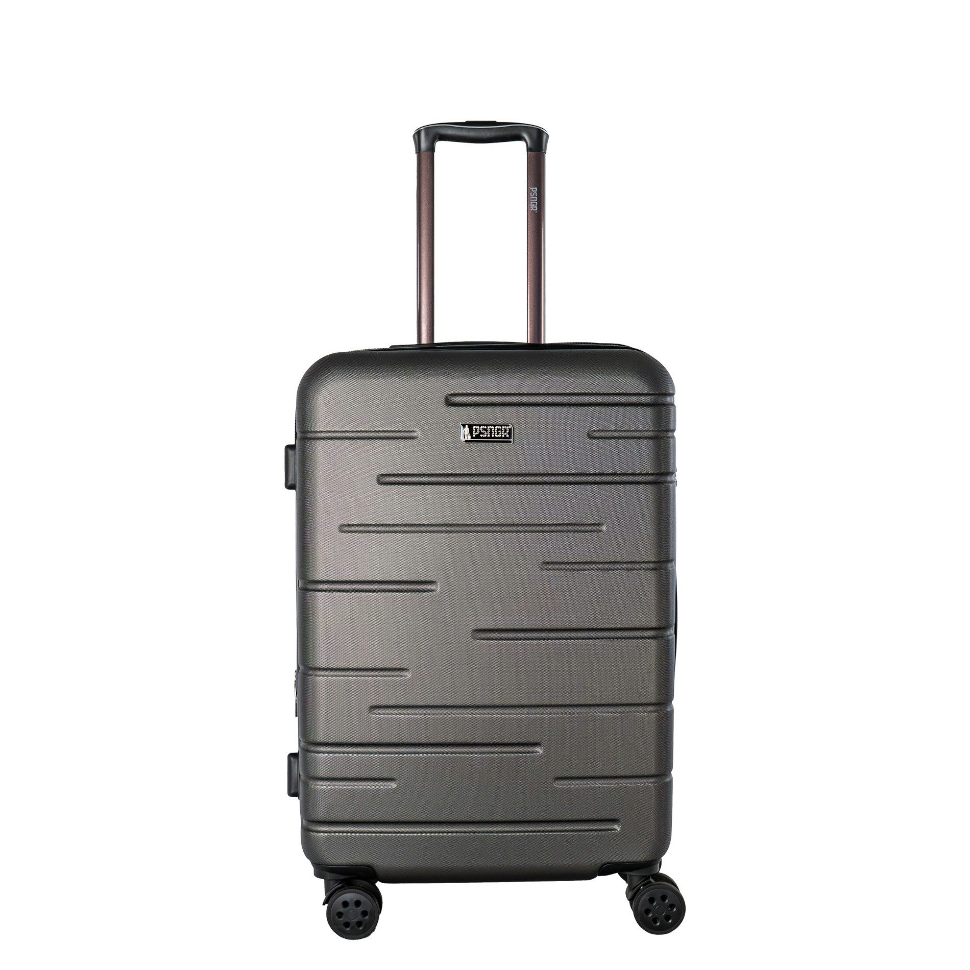 PSNGR Trolley Stripes Trolley M (66 cm) Erweiterbar, 4 Rollen