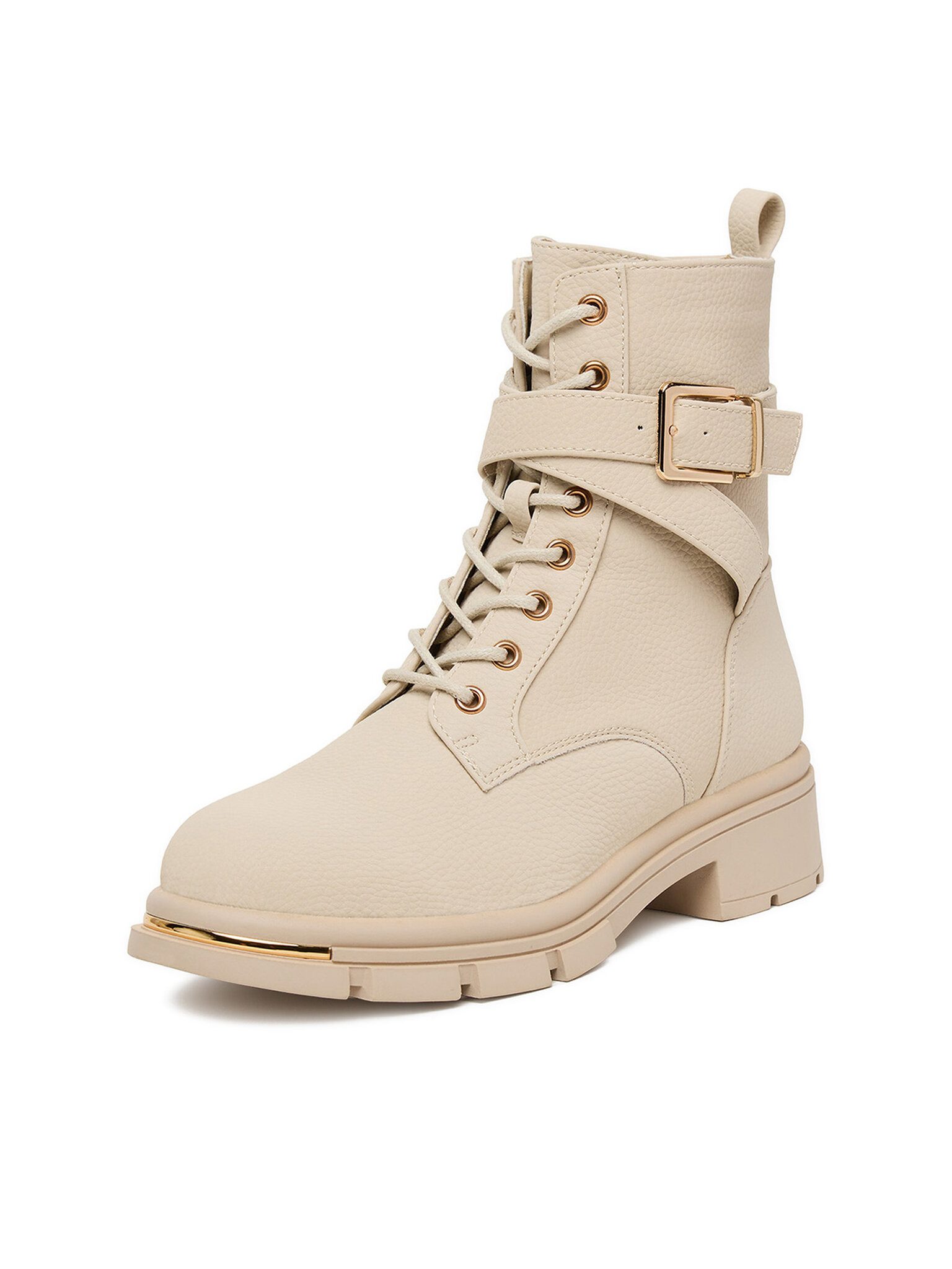 DeeZee Deezee Damenstiefel Écru 60187-1 Stiefel