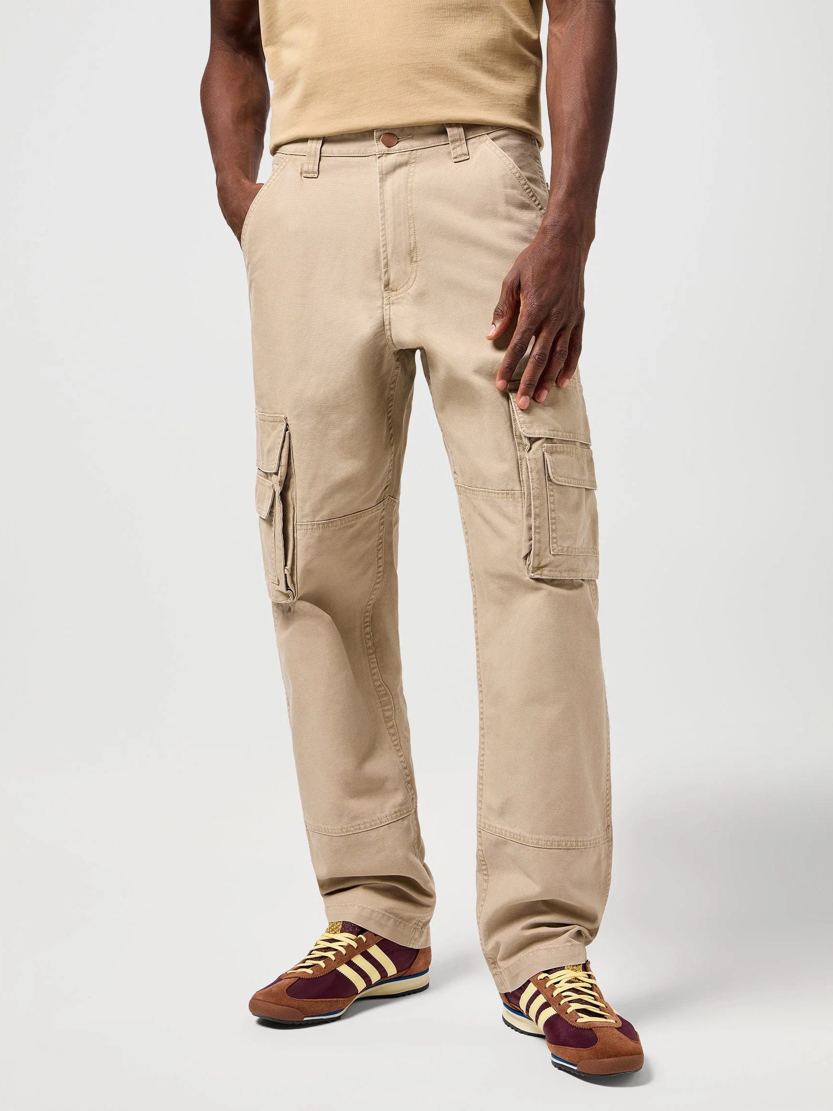 Wrangler Cargohose Relaxed Fit Chino Hose - CJ REL CARGO - Länge:32