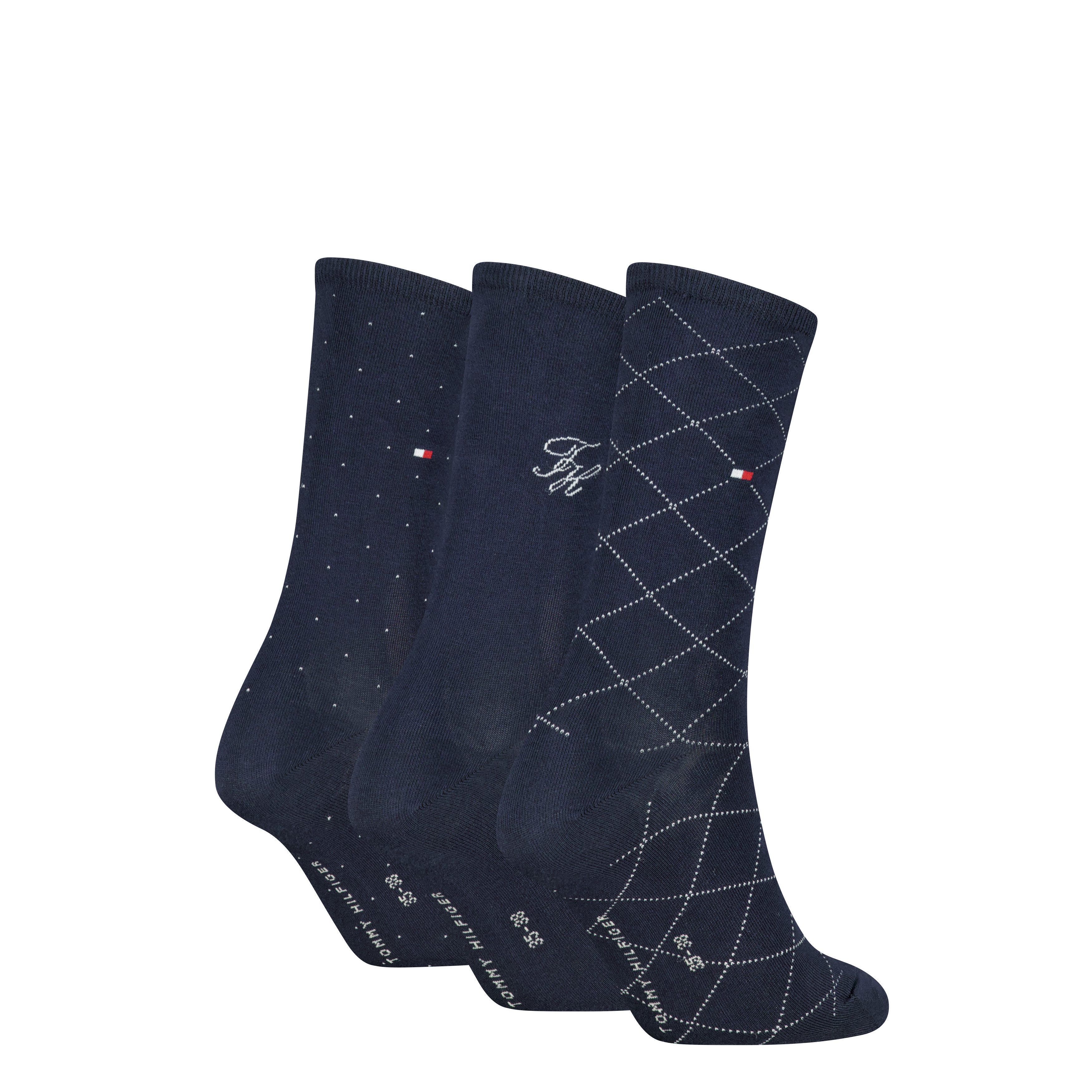 Tommy Hilfiger Socken (3 Paar) mit Geschenkbox – Bild 3 von 3