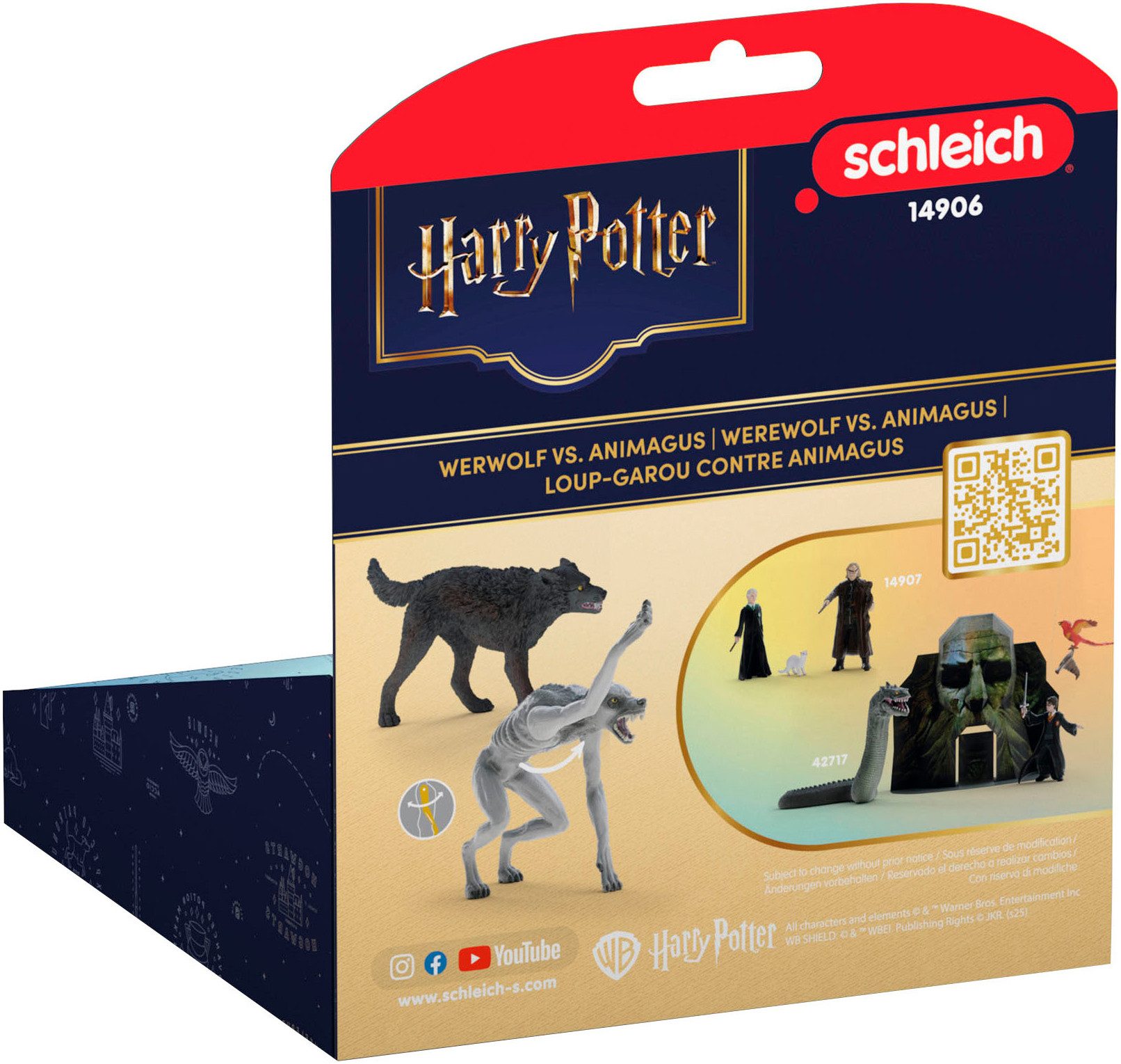 Schleich® Spielfigur WIZARDING WORLD, HARRY POTTER™, Werwolf vs. Animagus (14906)