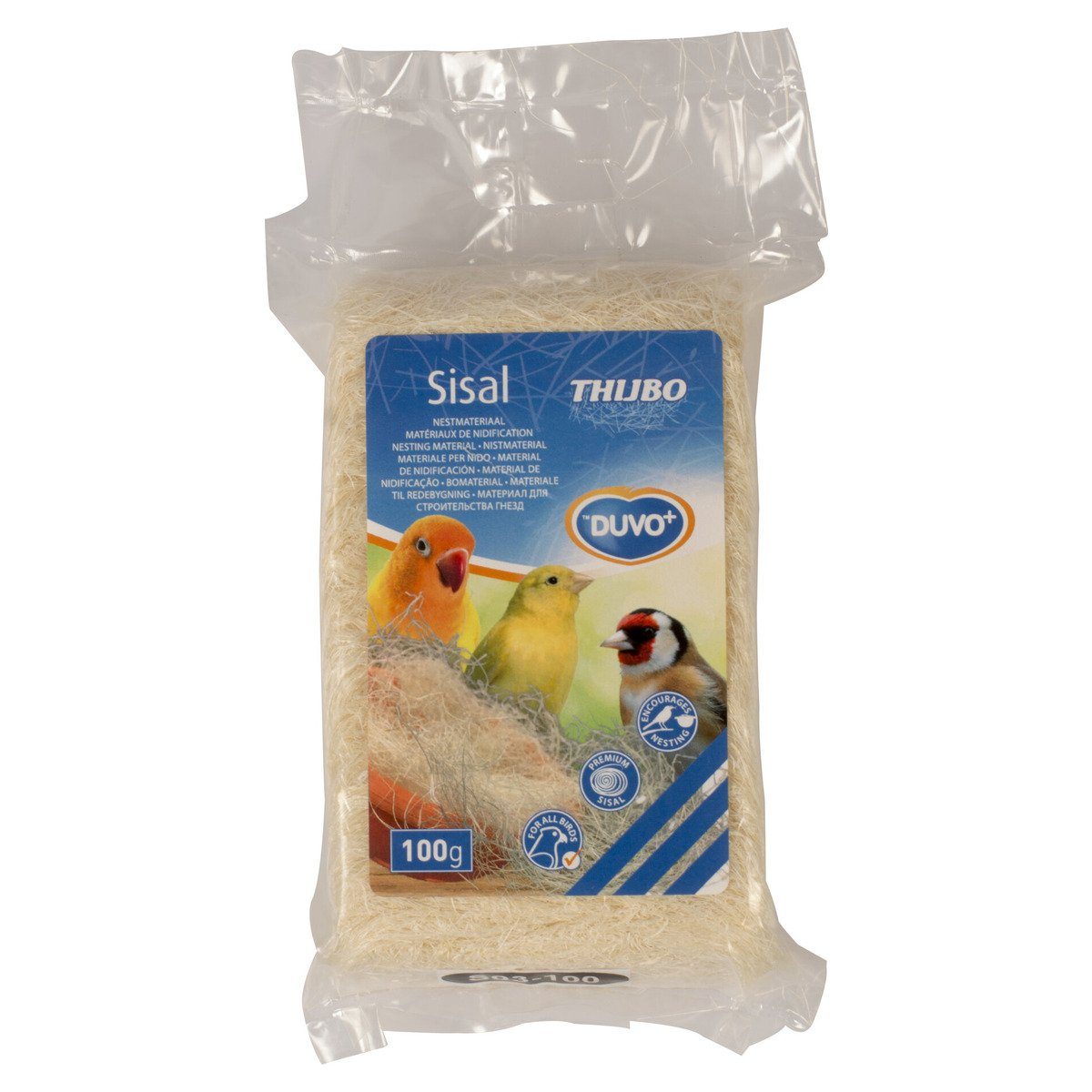 Nistmaterial Sisal 100 g weiß