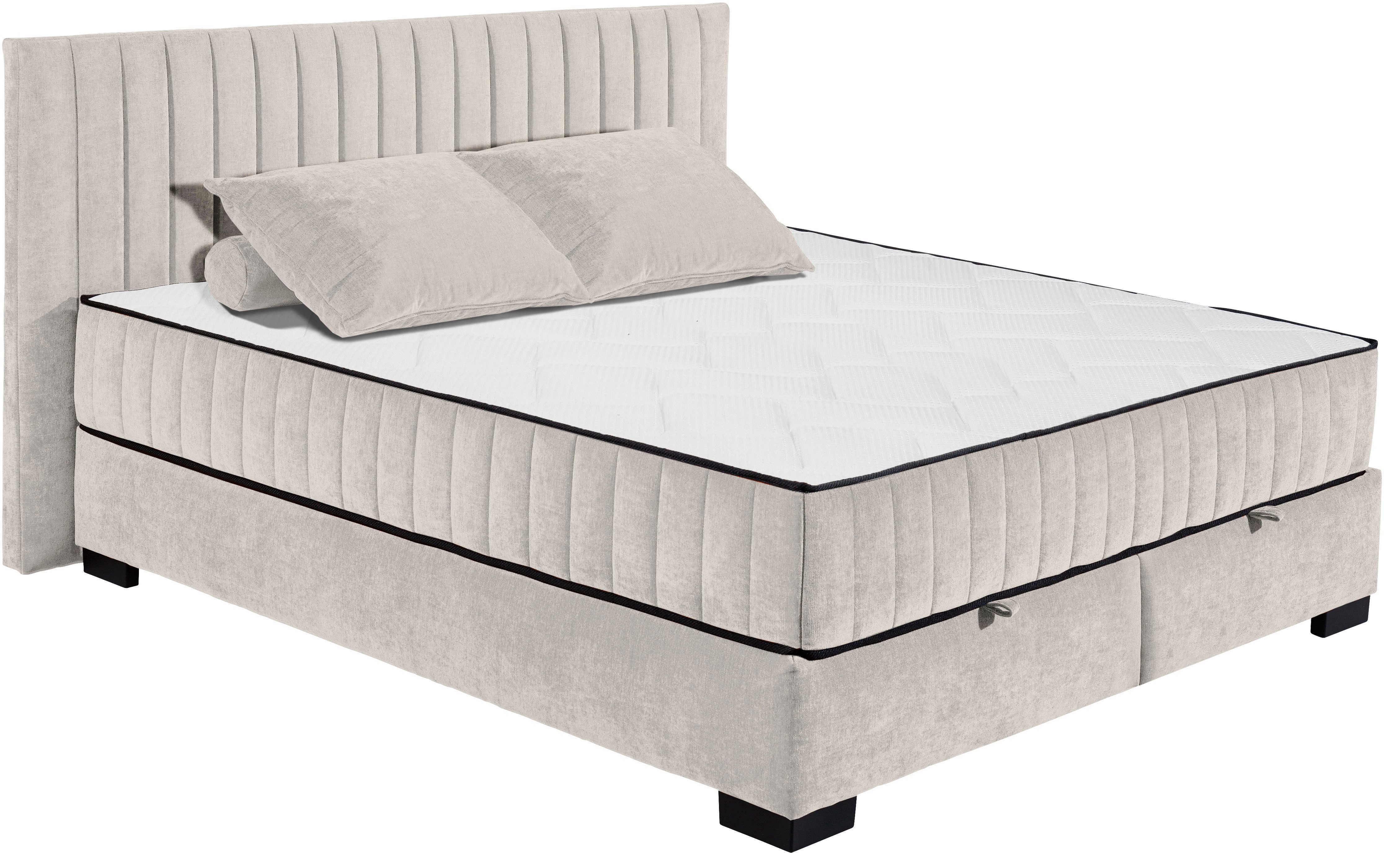 ED EXCITING DESIGN Boxbett Nagol, mit Bettkasten, mit Wendematratze, erhältlich in verschiedenen Breiten