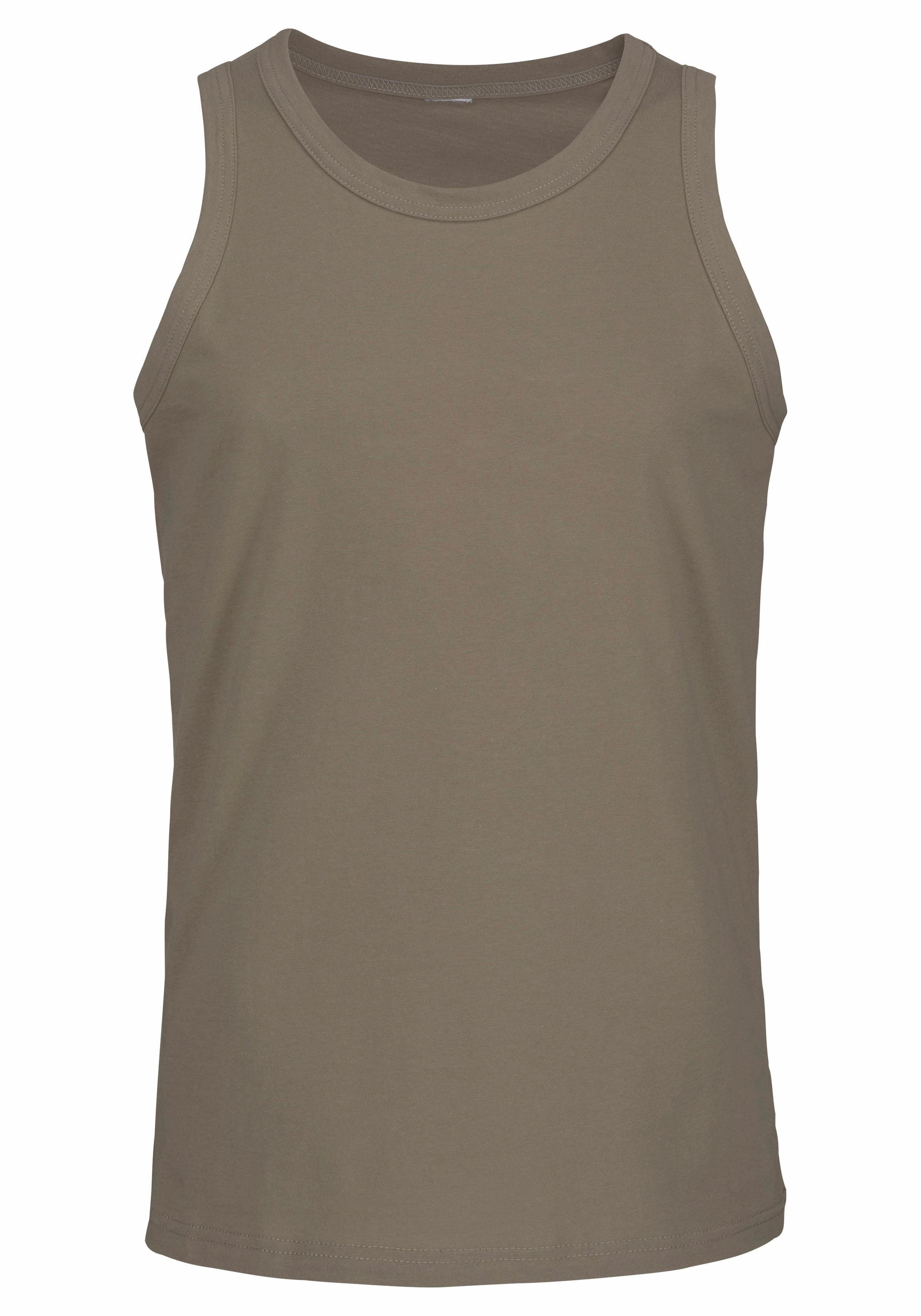 H.I.S Tanktop Unterhemd für Herren (Packung, 3-tlg) mit Rundhals aus Baumwolle. € 24,99, (€ 8,33 pro 1 Stk).