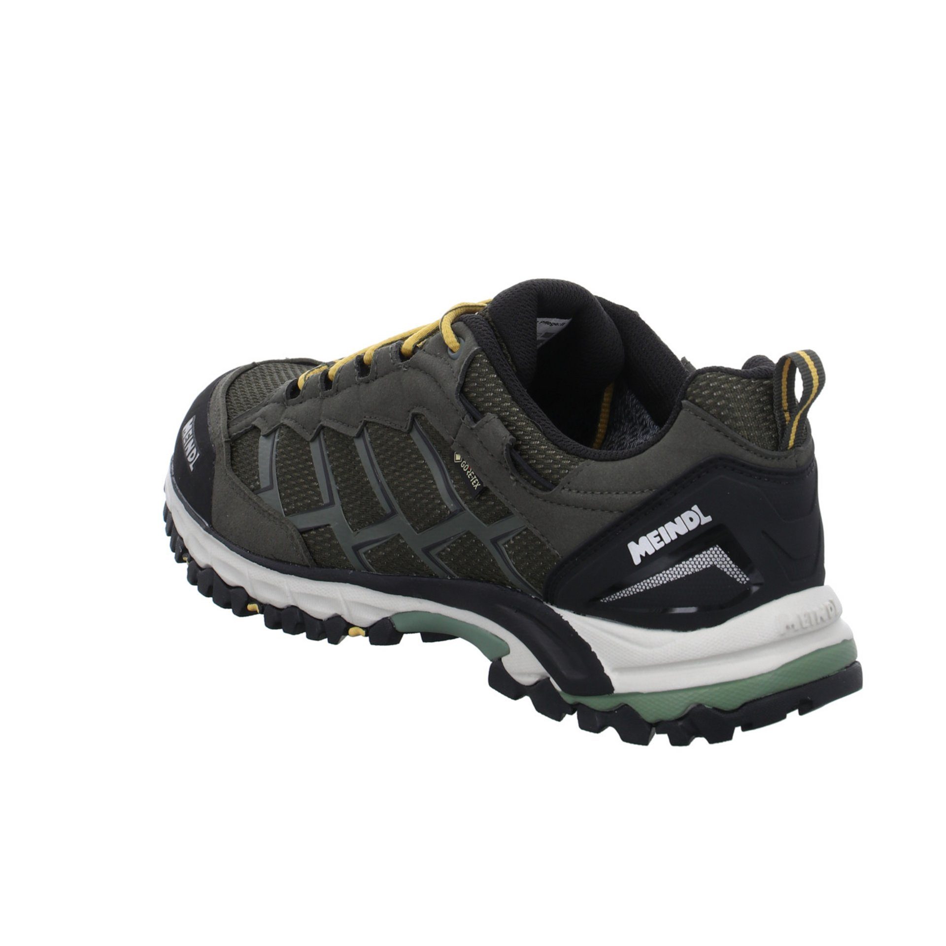 Meindl Herren Outdoor Schuhe Outdoorschuh GTX Caribe grün Synthetikkombination Outdoorschuh
