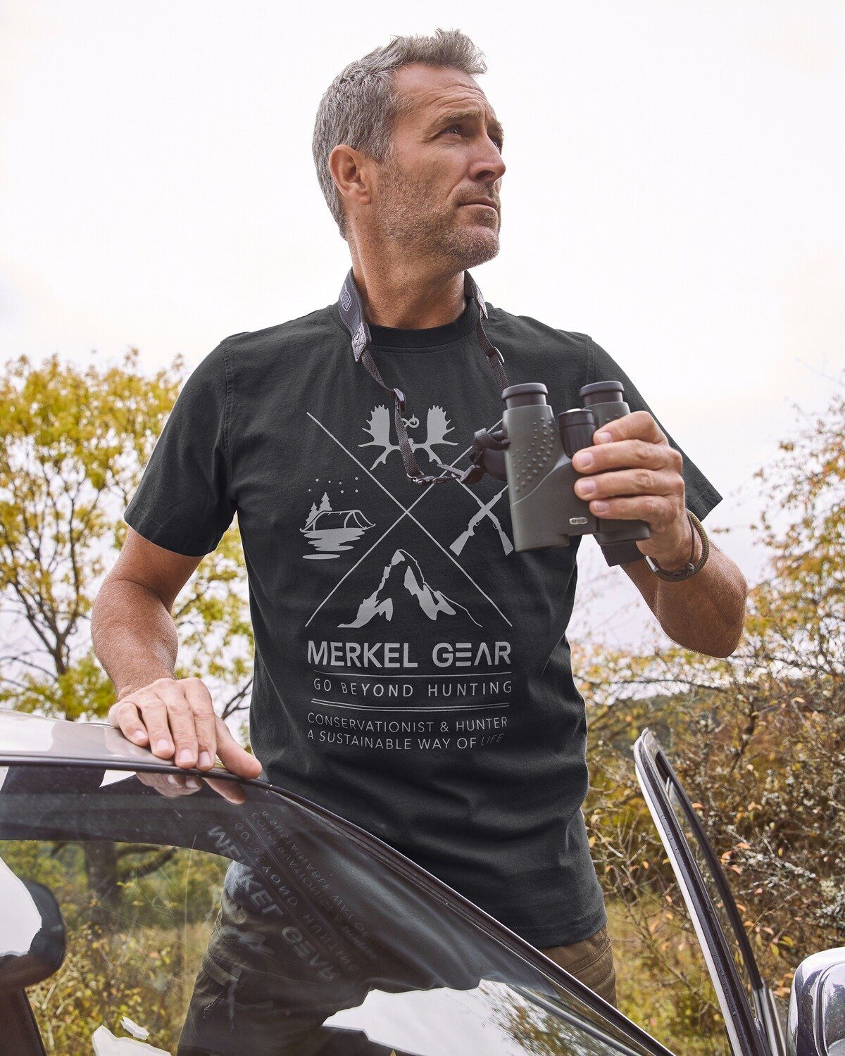 T-Shirt T-Shirt Merkel Gear Cross Hunting