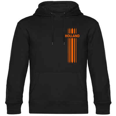 multifanshop Kapuzensweatshirt Holland - Streifen - Pullover