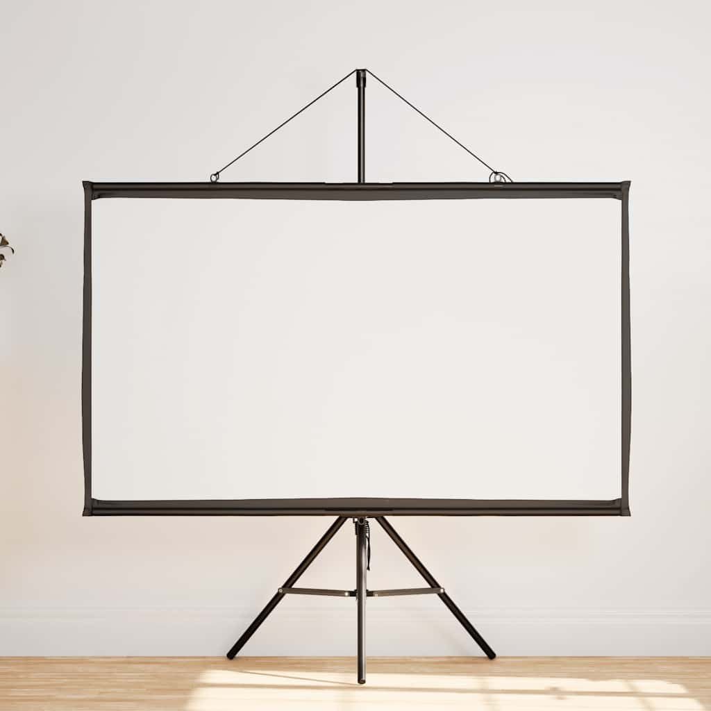 vidaXL 72aposapos 169 Beamer Leinwand mit Stativ 72 Zoll 169 Pull-Up-Leinwand