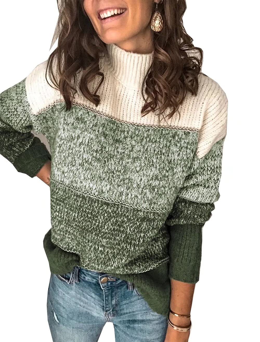 Housruse Strickpullover »Strickpullover,Damen Pullover Langarmshirt  Rollkragen Strick Sweatshirt« online kaufen | OTTO