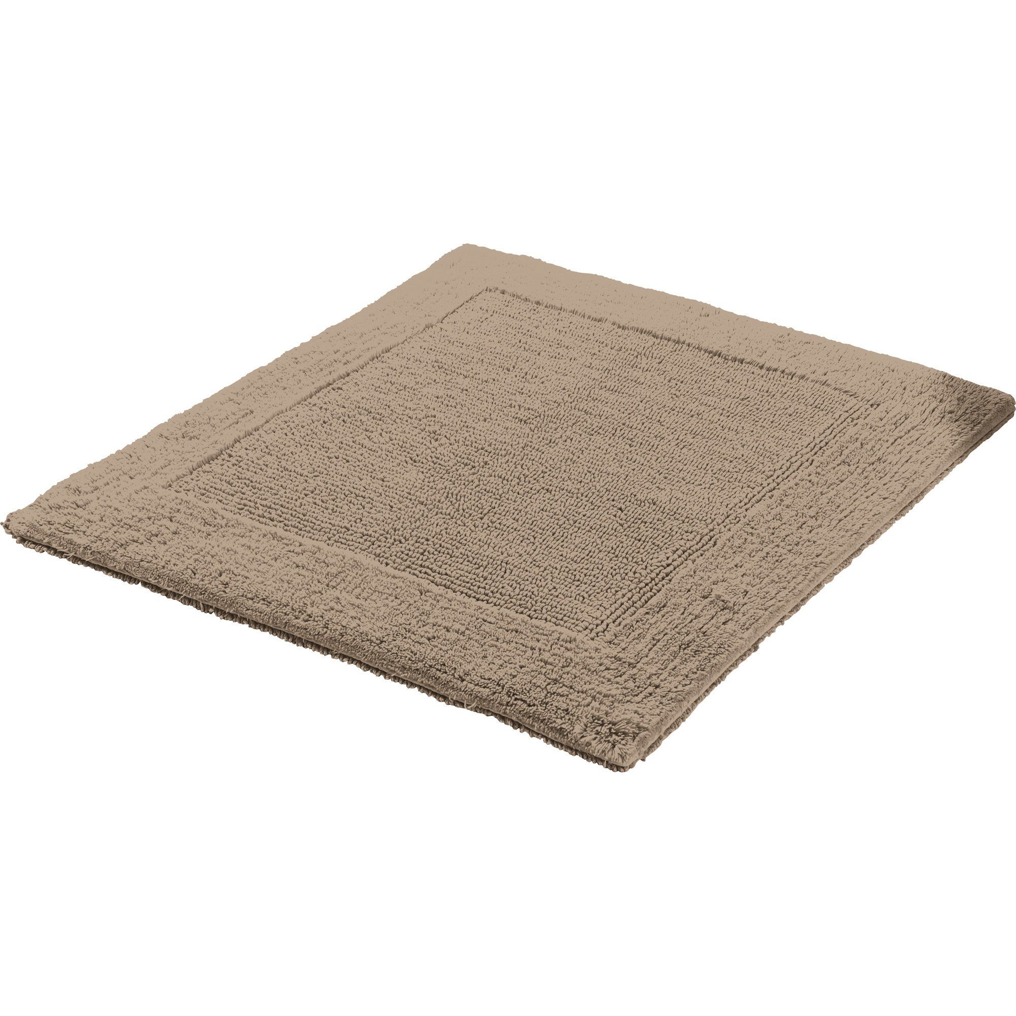 Erwin Müller Badematte WC-Vorlage "Stuttgart", Höhe 15 mm, eckig, Uni günstig online kaufen