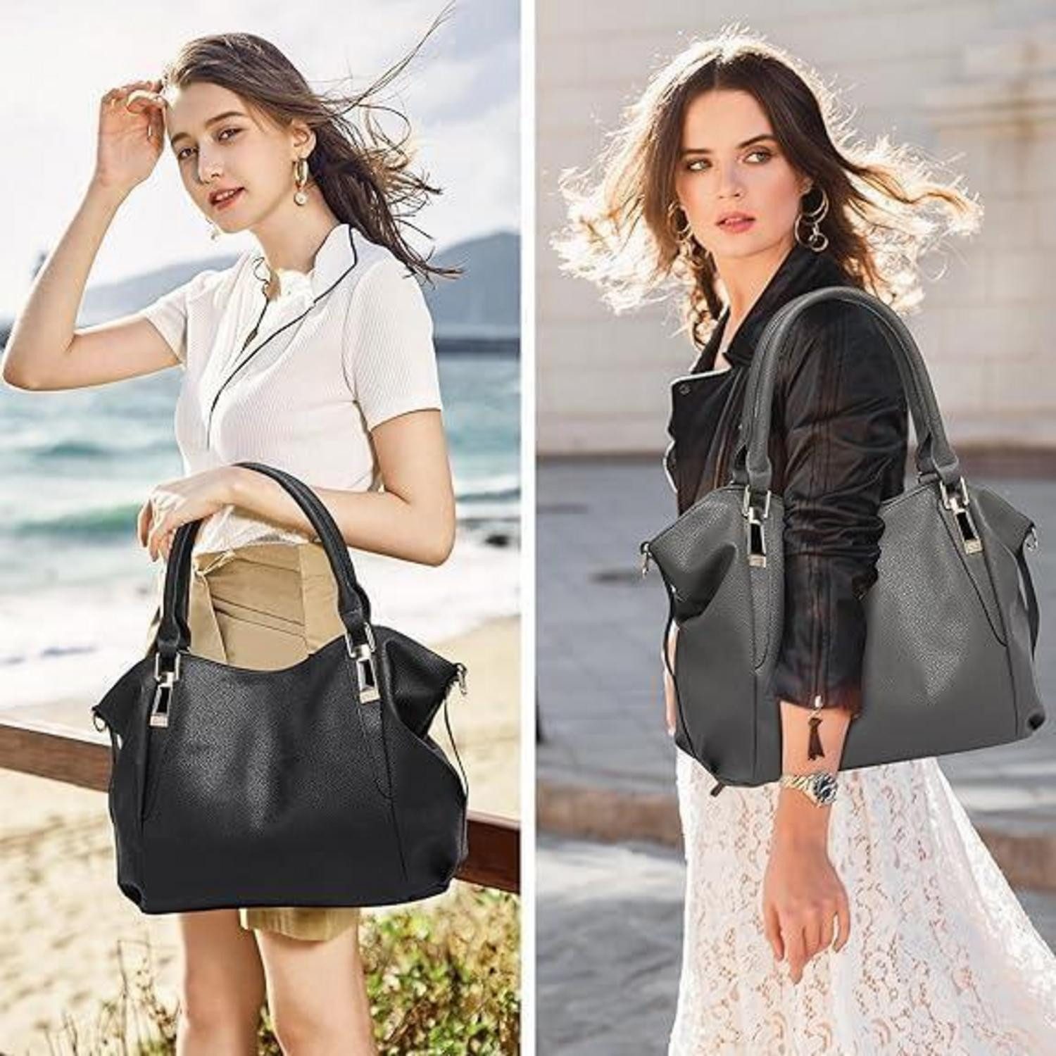 LuxusKollektion Shopper Große Tote Tasche Umhängetasche Schultertasche Dame günstig online kaufen