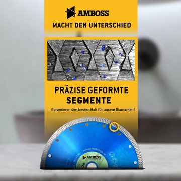 Amboss Werkzeuge Kreissägeblatt FLS 23R Diamant Trennscheibe 230 x 2 x 22.2, 22.2 mm (Bohrung) 2 mm (Dicke)