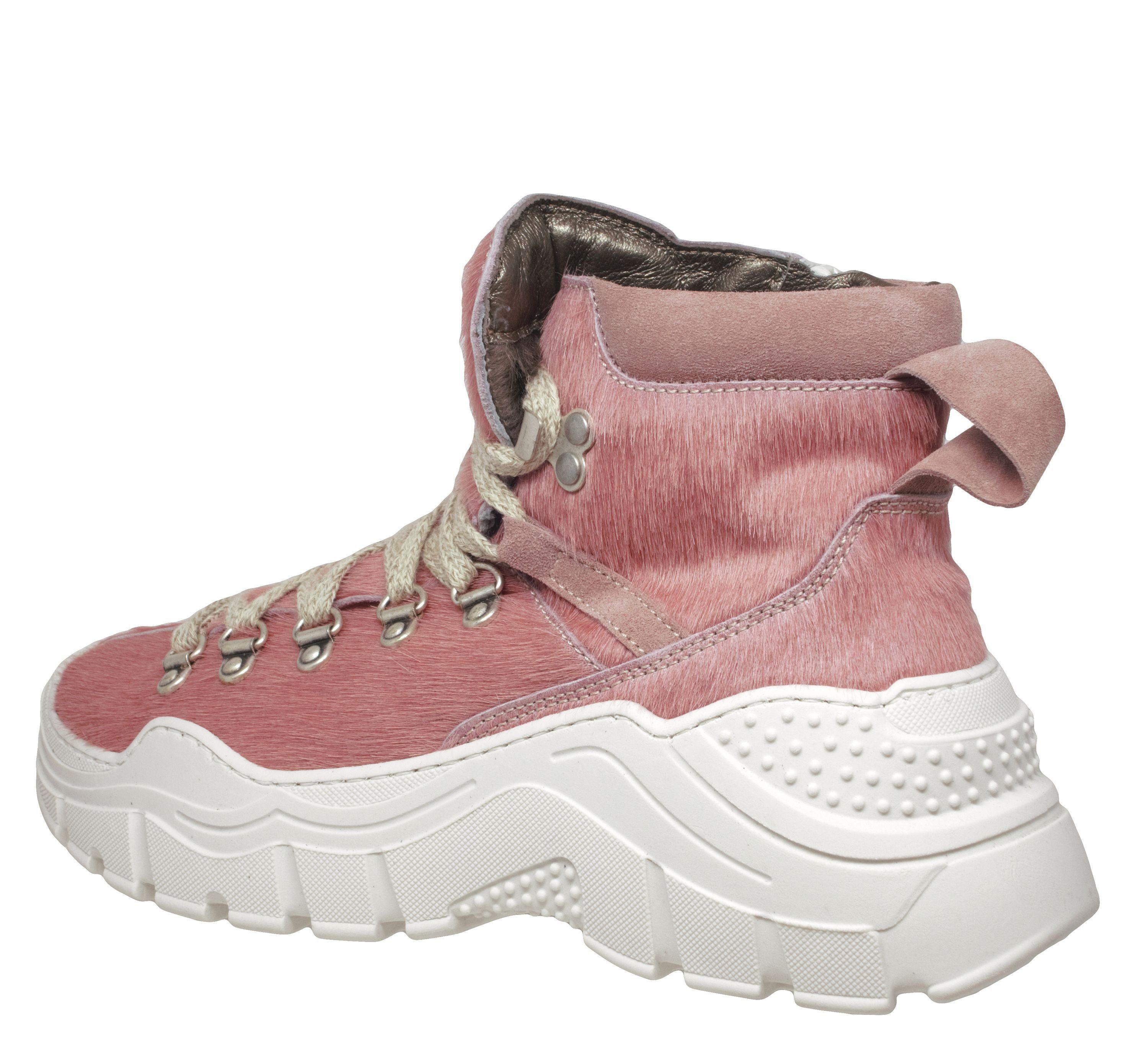 Momino Momino 3976 Sneaker innen Lammfell außen Fell Sneaker