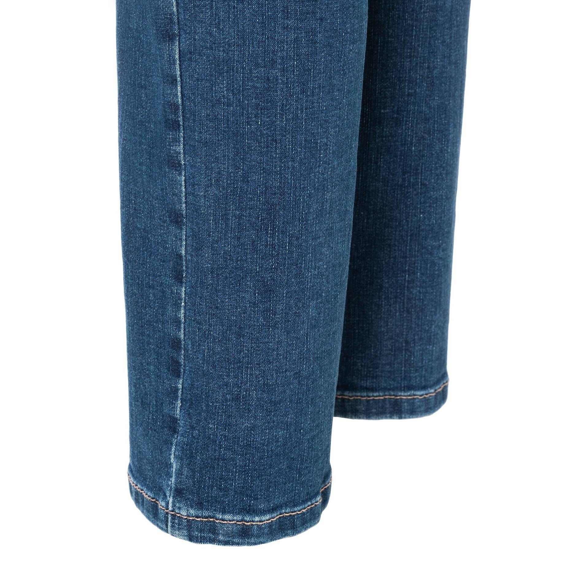 Fit (81) Straight Jeans 5-Pocket-Jeans MAC Damen (1-tlg) ANGELA stoned blue
