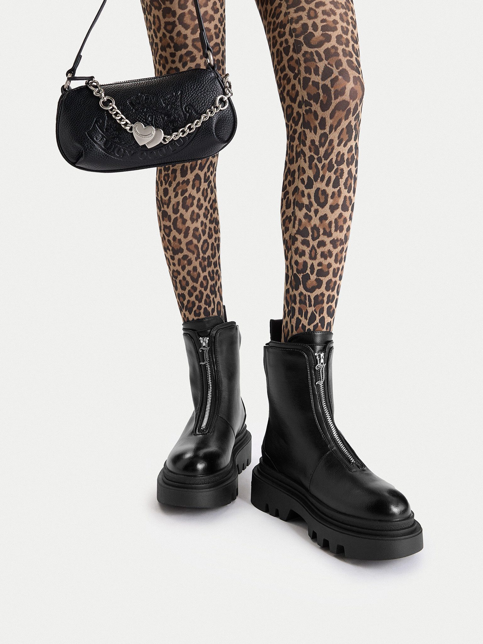 Juicy Couture Juicy Couture Damen-Knöchelstiefel Schwarz JUICY COUTURE-CEO-HY63020S- Stiefel