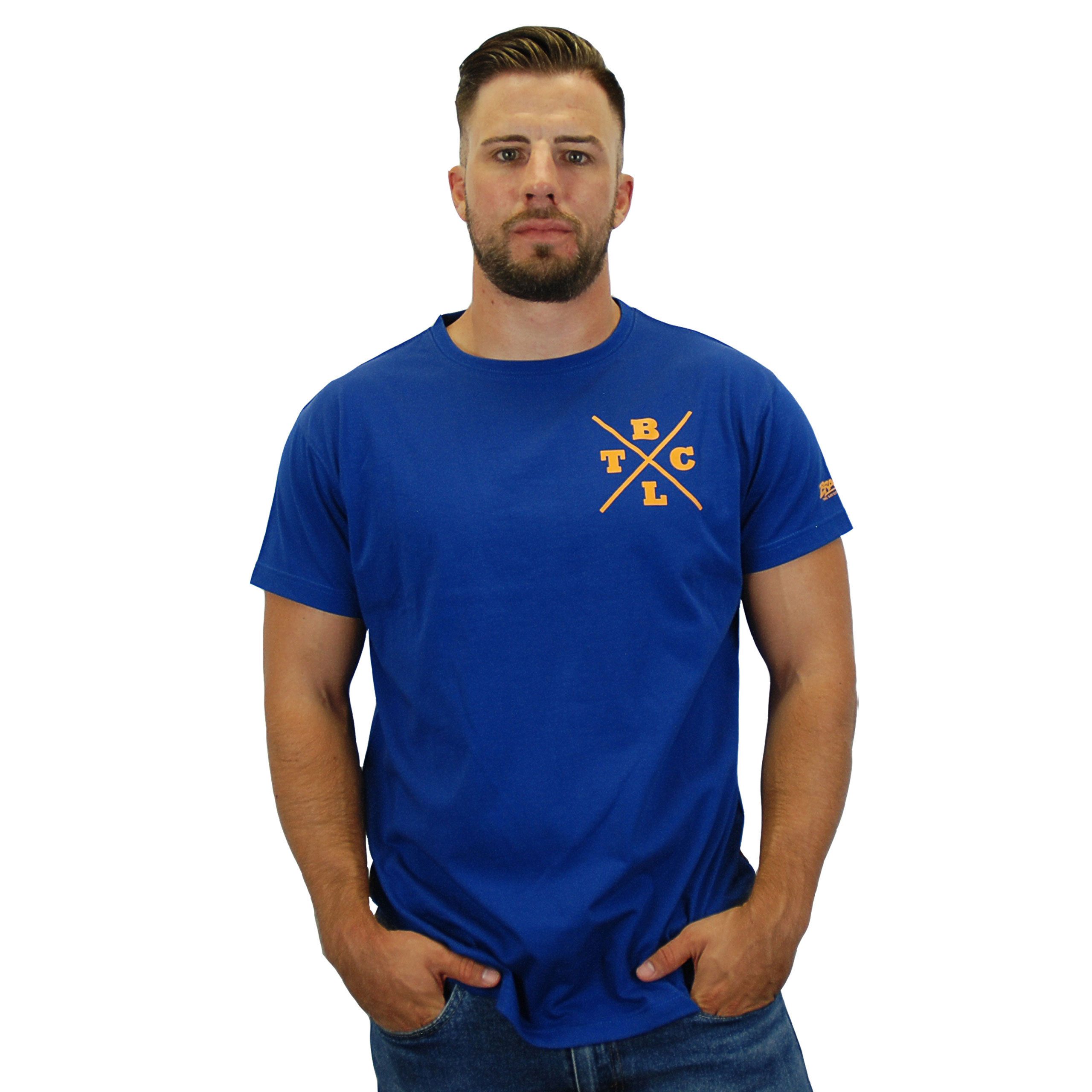 BRACHIAL THE LIFESTYLE COMPANY T-Shirt Brachial T-Shirt "Beach" dunkelblau M