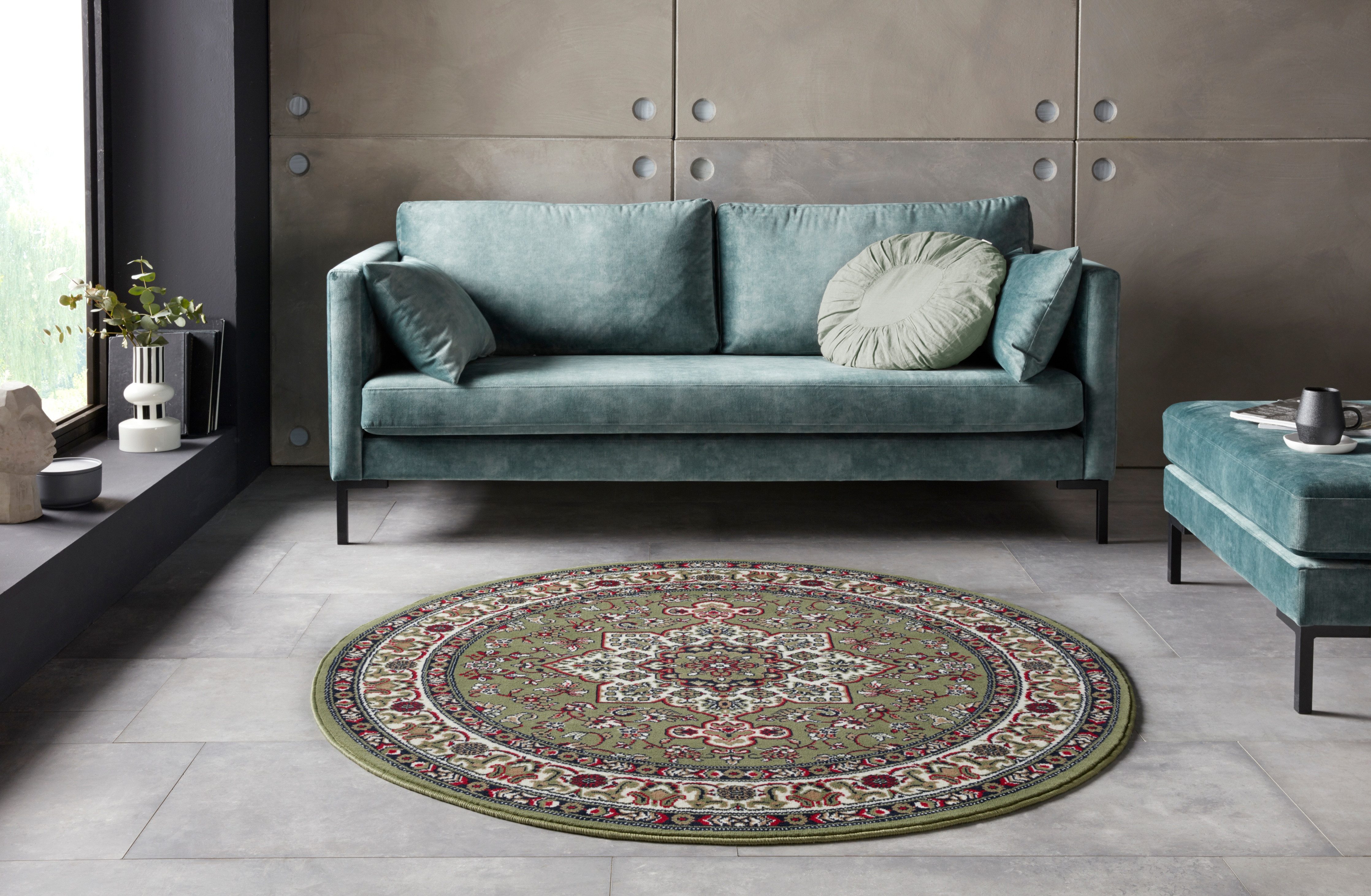 HANSE Home Teppich Parun Täbriz, rund, günstig online kaufen