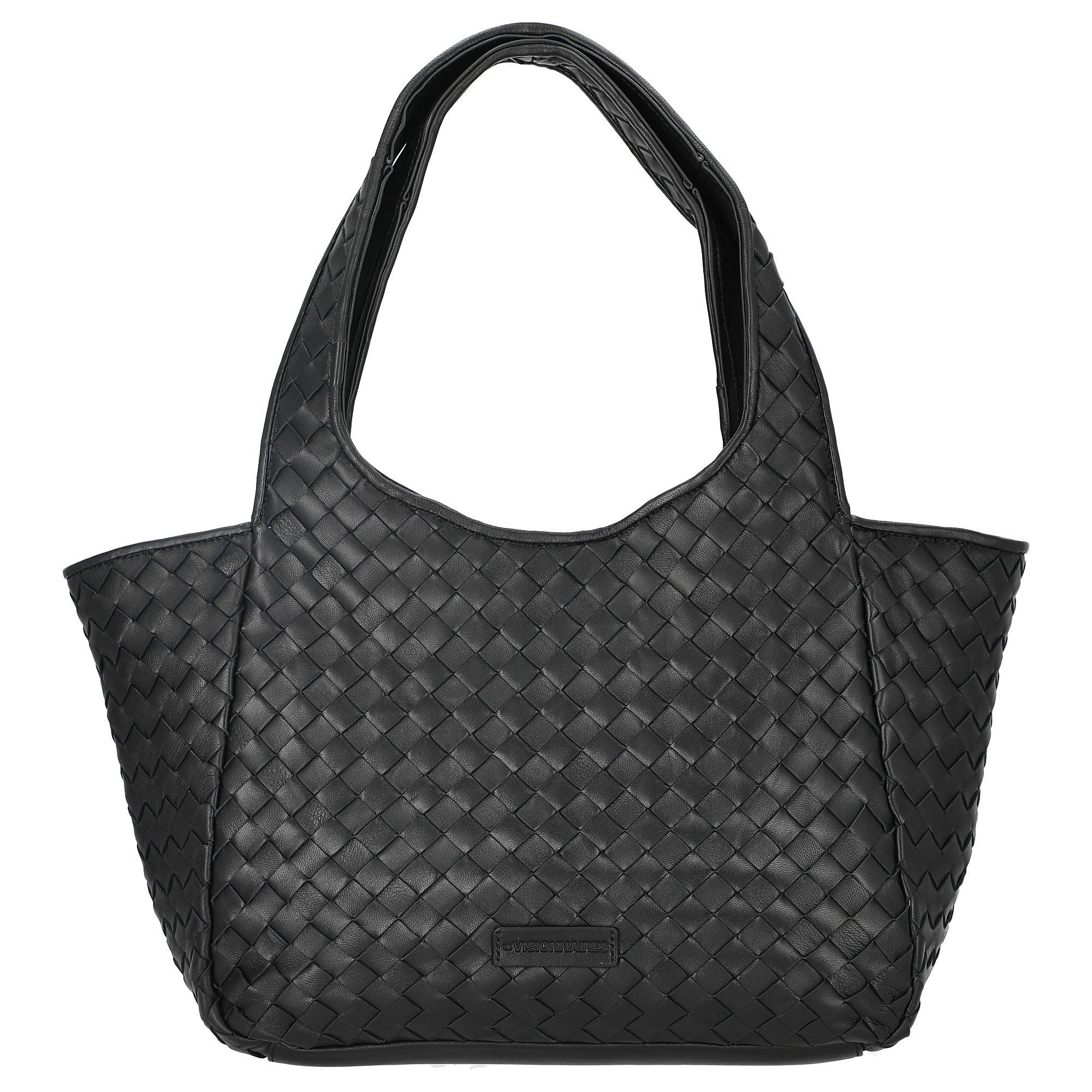 Les Visionnaires Shopper Grace Weave Silky - Shopper 52 cm (black)
