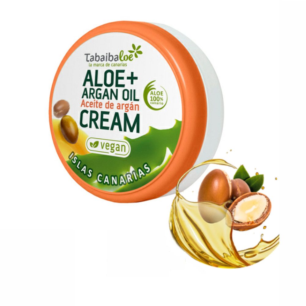 Körpercreme Tabaibaloe Vegan - Aloe Vera + Argan Oil Gesichts- und Körpercreme