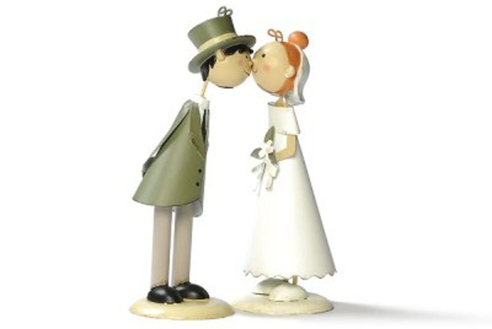 Baden Dekofigur Hochzeitspaar, Knutschis, Geschenk Hochzeit, günstig online kaufen