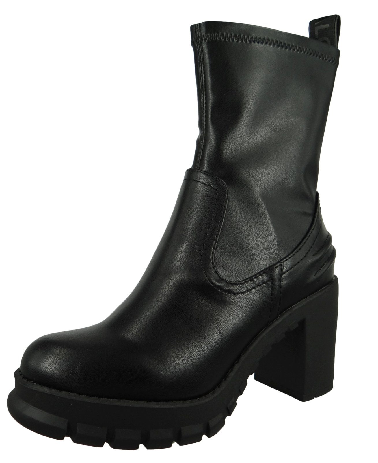 Buffalo 1270077 Oslo Sock Black Stiefelette