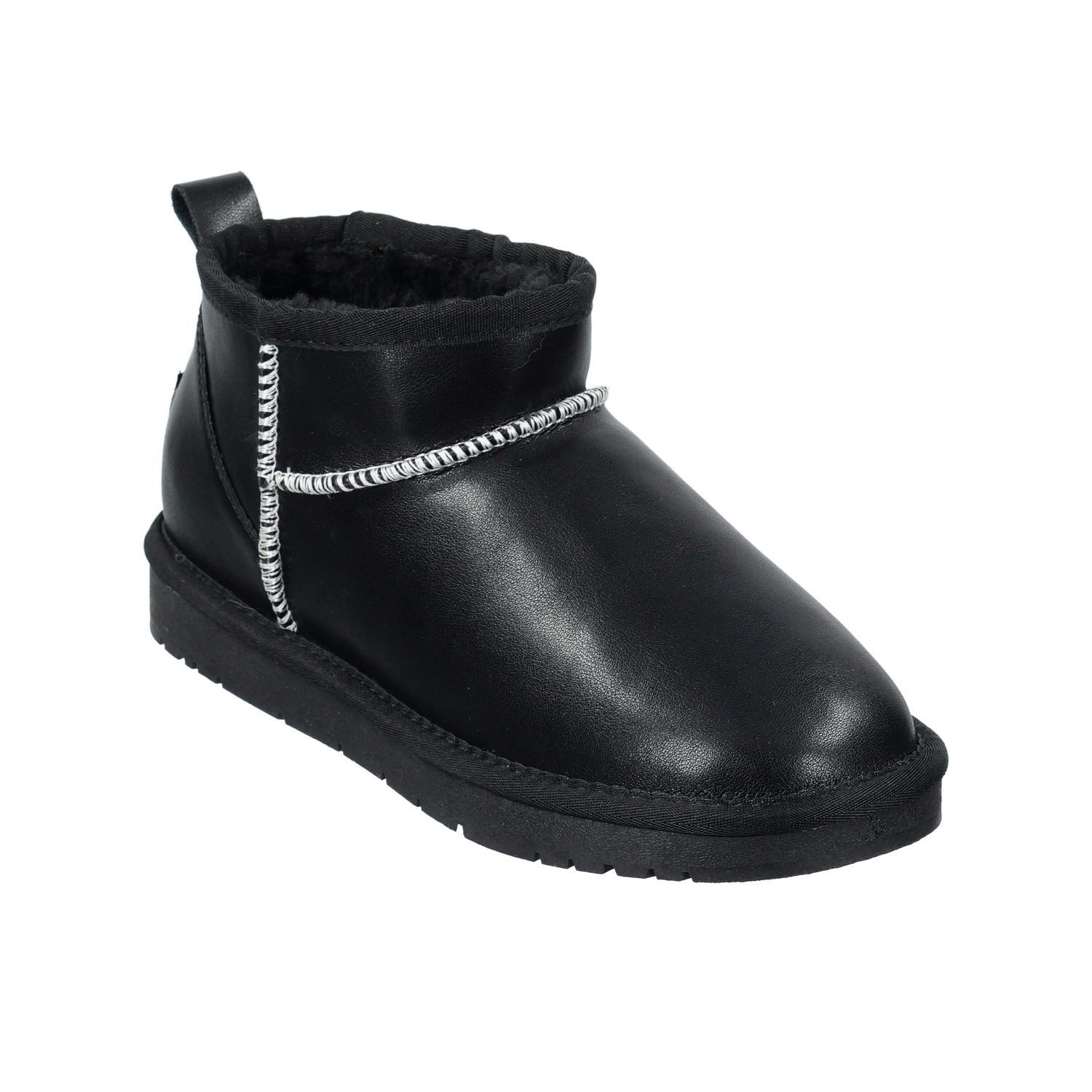 Biosoft Comfort & Easy Walk Biosoft Damen Boots Ultra Mini Metallic, Damen Stiefel Winter Winterstiefel