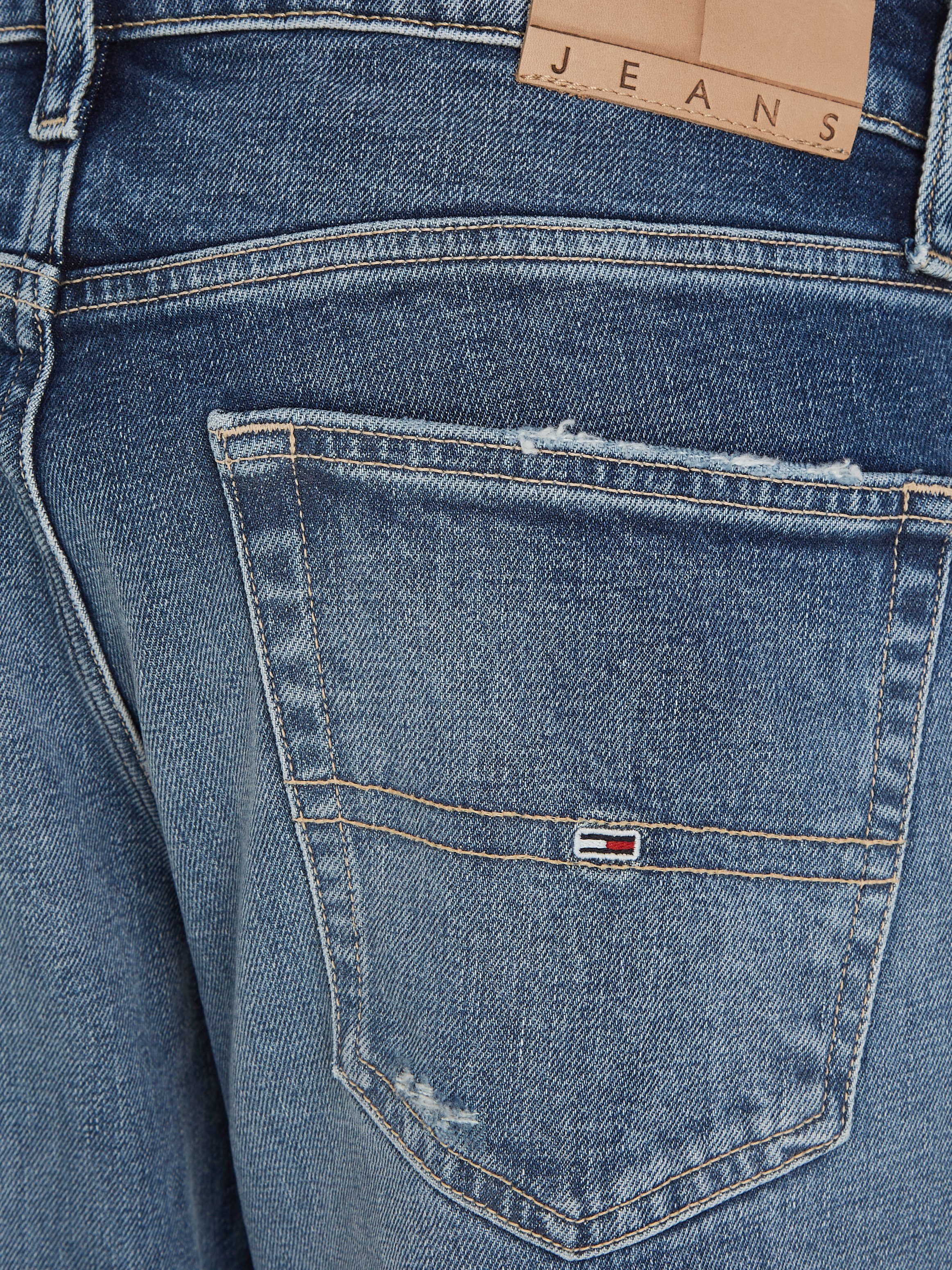 Medium1 SCANTON Tommy im SLIM Denim Jeans 5-Pocket-Style Slim-fit-Jeans