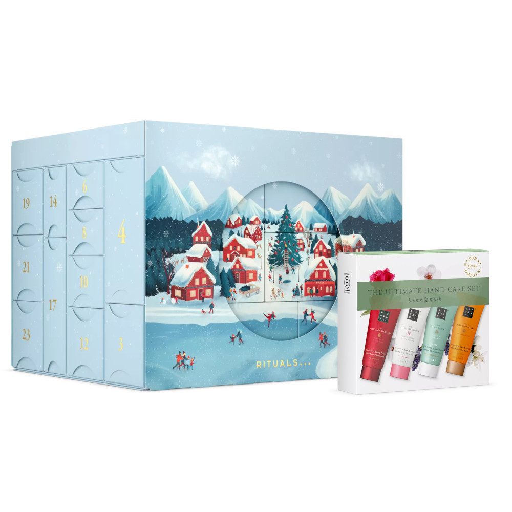 Rituals Календари Rituals Календари Deluxe 2025 + Handpflege-Geschenkset (28-tlg), Luxus-Adventskalender & 4-teiliges Handpflege-Set in einem Bundle