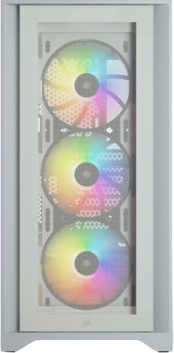 images Corsair Icue 4000X Rgb Mid-Tower Atx Pc Case - White otto