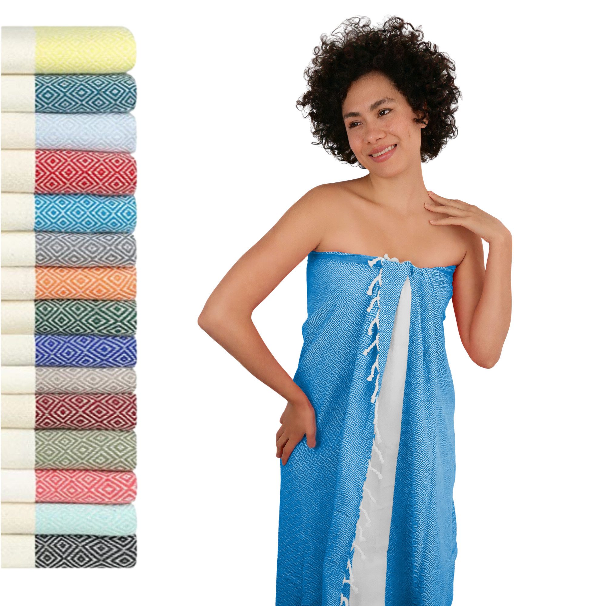 furora HOLIDAY Saunatuch Saunahandtuch Saunatuch Damen günstig online kaufen